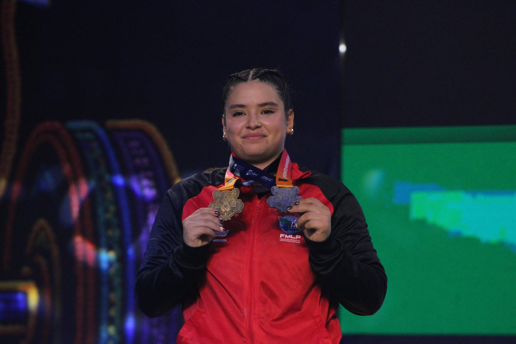 $!La halterista sinaloense Melany Montes se corona campeona panamericana de arranque en Nayarit