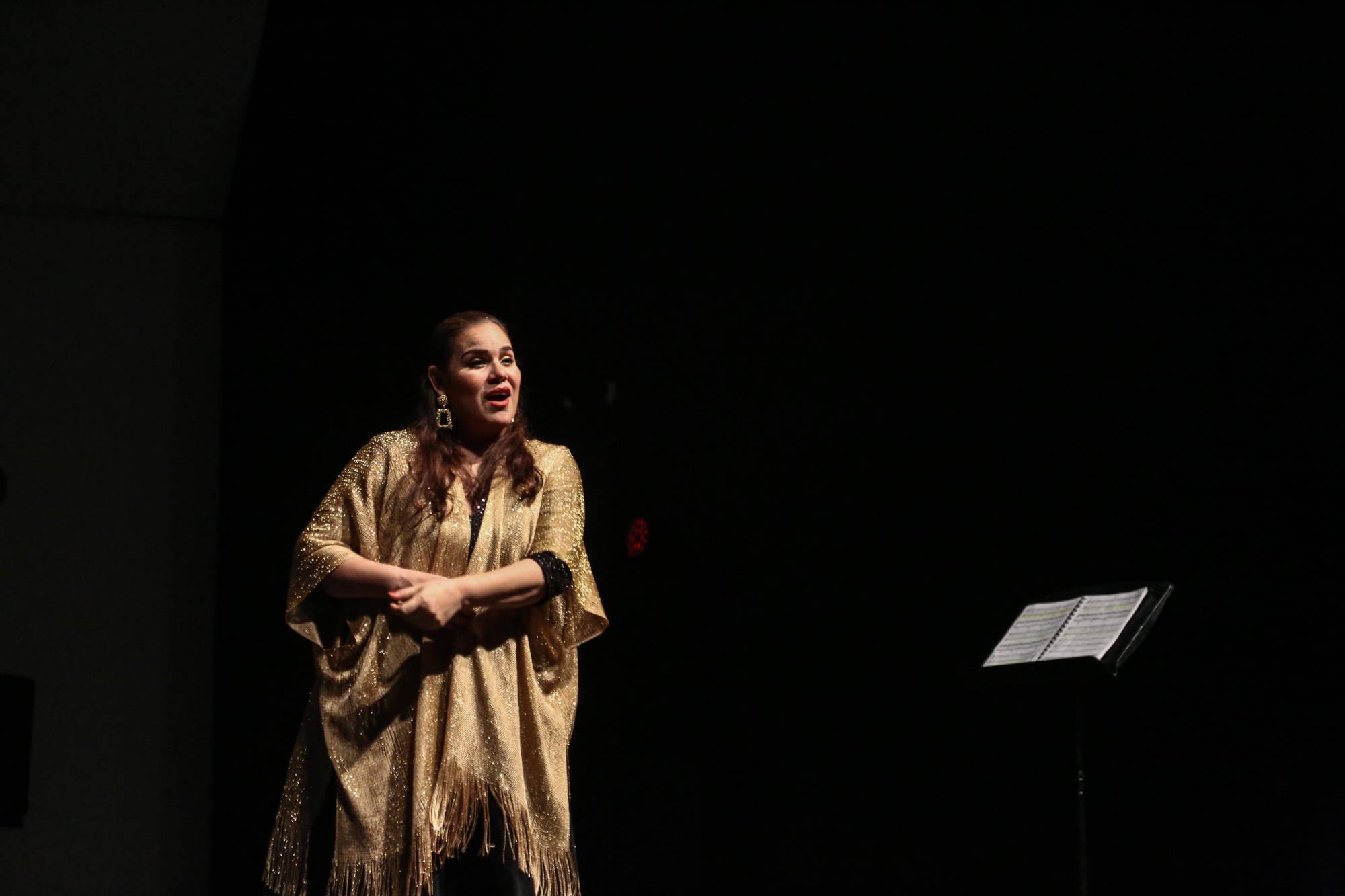 $!La mezzosoprano Oralia Castro.