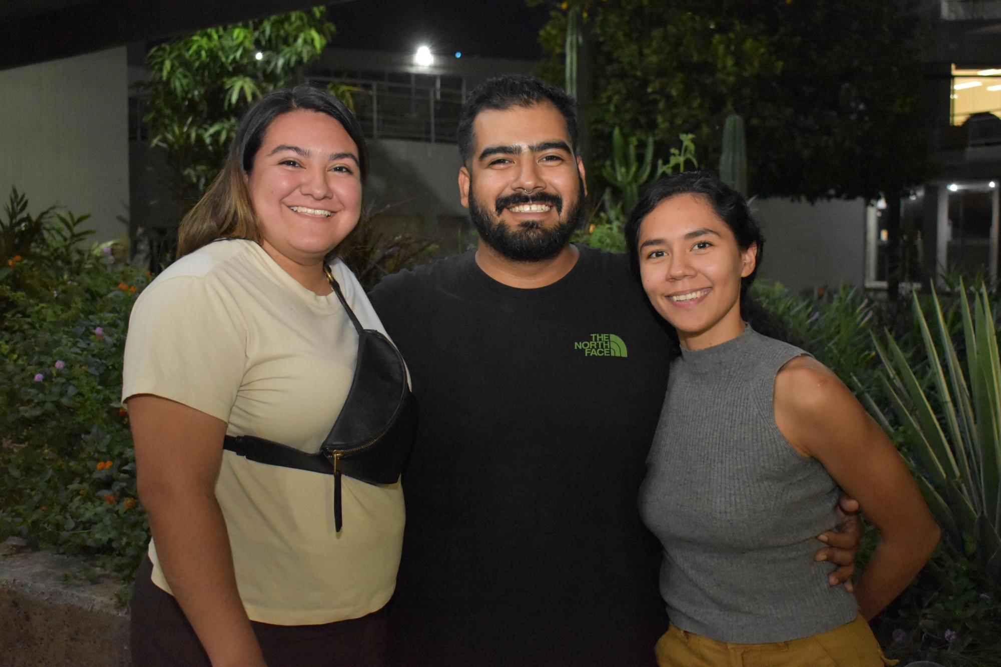 $!Andrea Gómez, Gabriel Gómez y Karla Moreno.