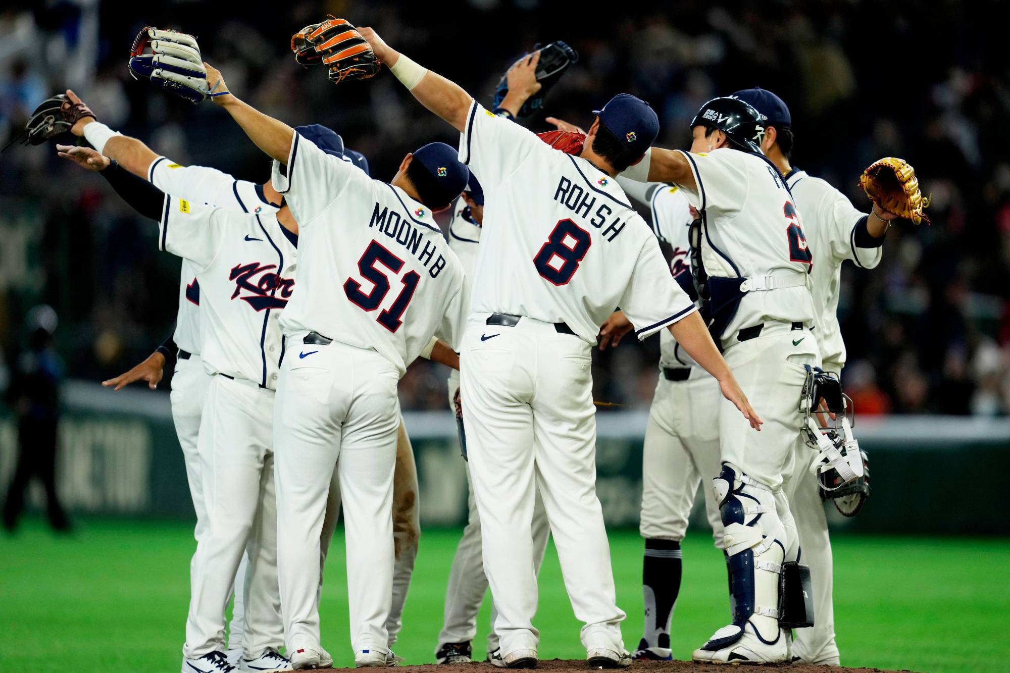 $!Corea y Australia sacuden el Tokyo Dome en inicio del Grupo C