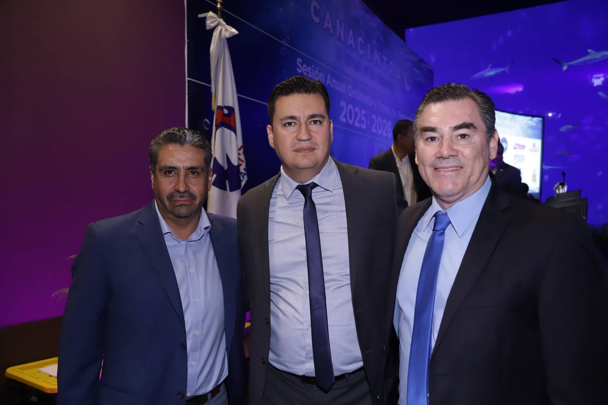 $!Elio Barriga, Érick Rodríguez y Víctor Humarán.