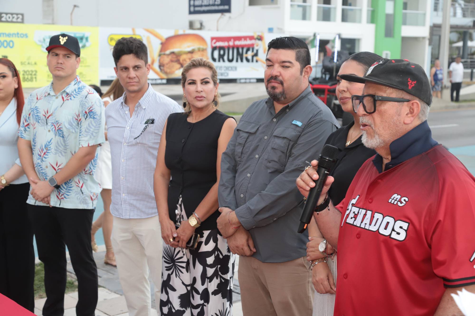 $!José Antonio Toledo Ortiz expresó unas palabras a los presentes en el evento.