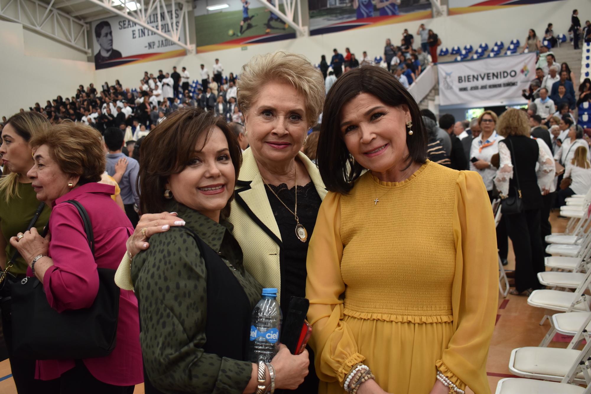 $!Silvia García, Vicky Padilla y Marucha de Murillo.