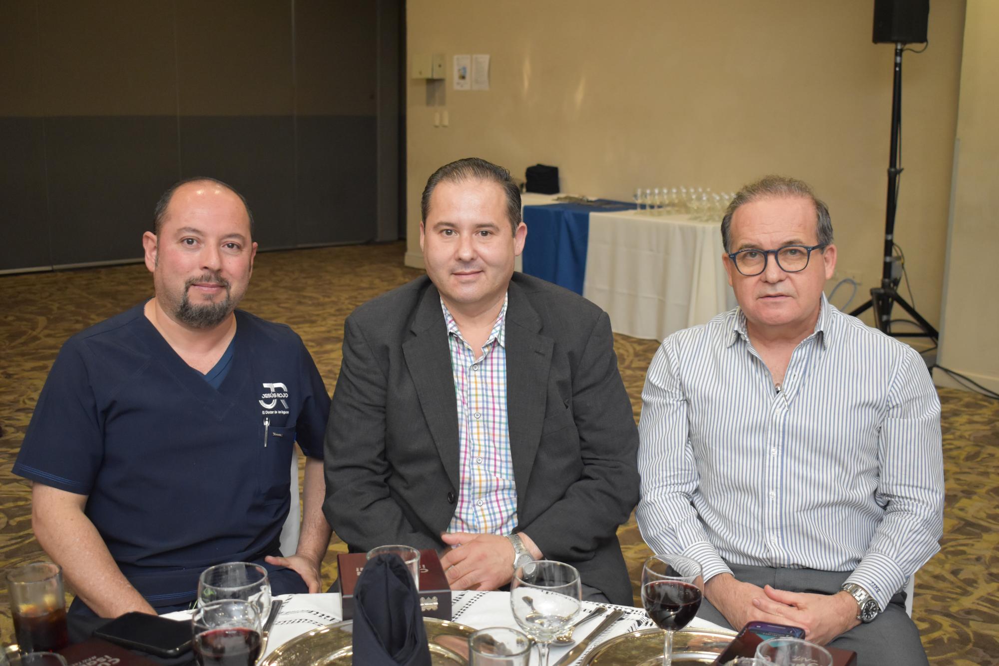 $!Jesús Rojo Reyes, Juan Ramón Manjarrez y Salvador Hernández Godoy.