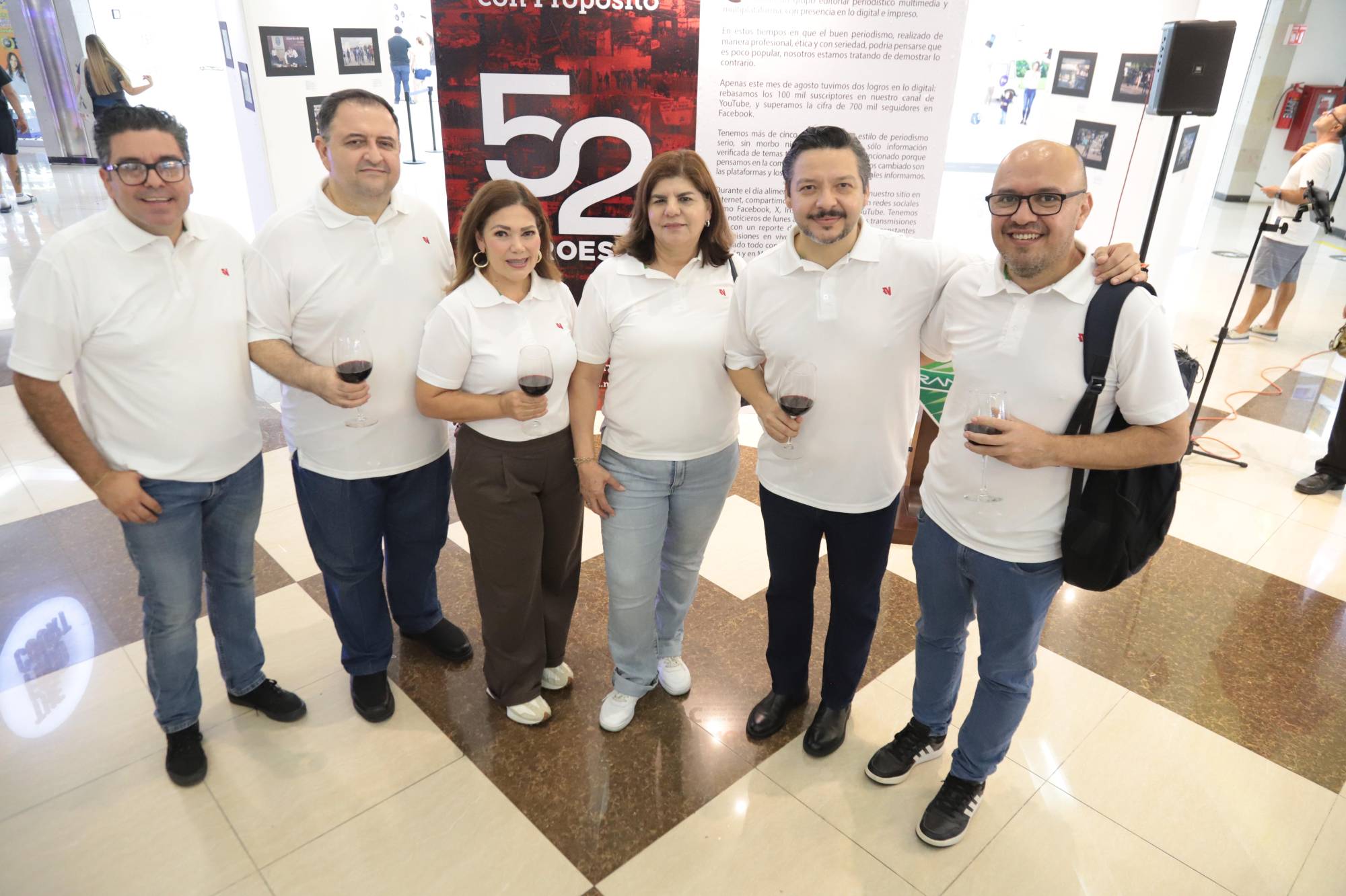 $!Francisco Trujillo, Miguel Tirado, Elizabeth Peraza, María de Jesús Urías, Adrián López Ortiz y Héctor Castro.