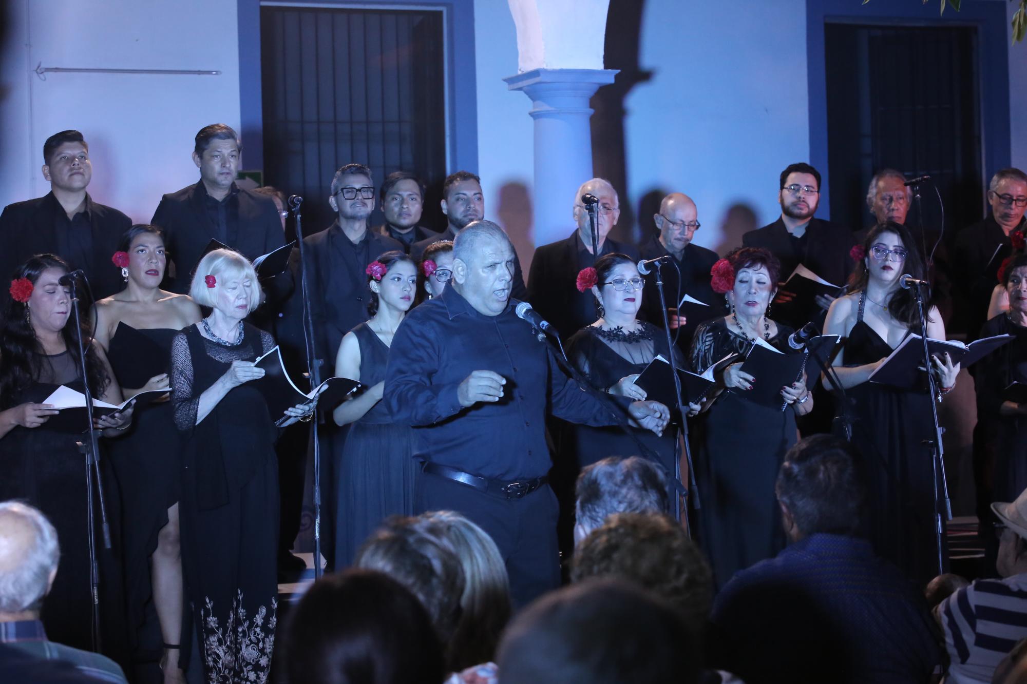 $!Juan Fernando Martínez durante su participación.