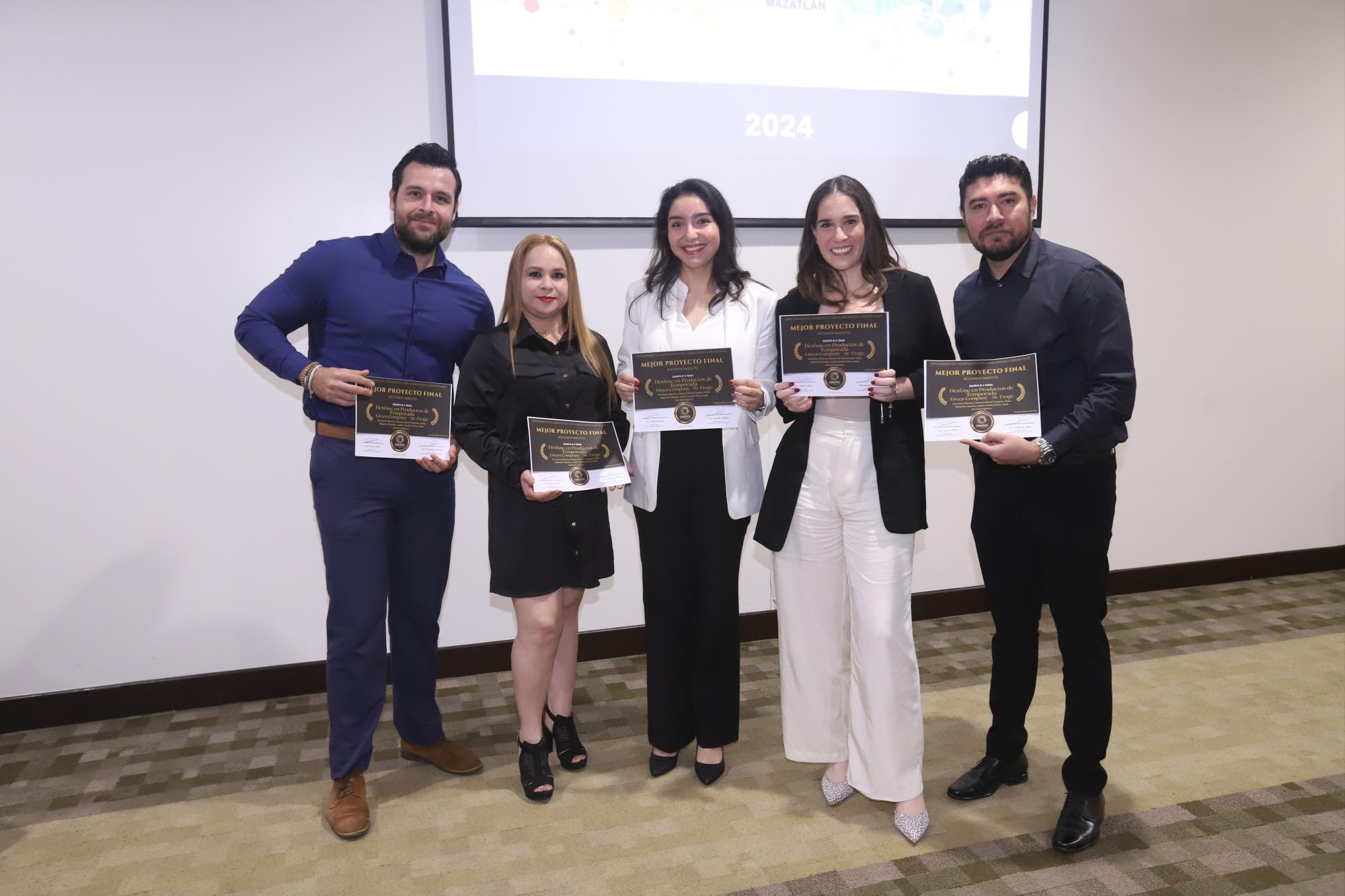 $!Los alumnos de Green Company también obtuvieron un diploma al mejor proyecto final con “Desfase en Productos de Temporada”.