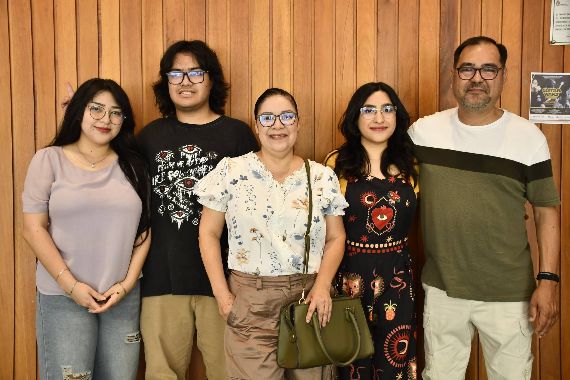 $!La familia Villarreal disfrutó del concierto.