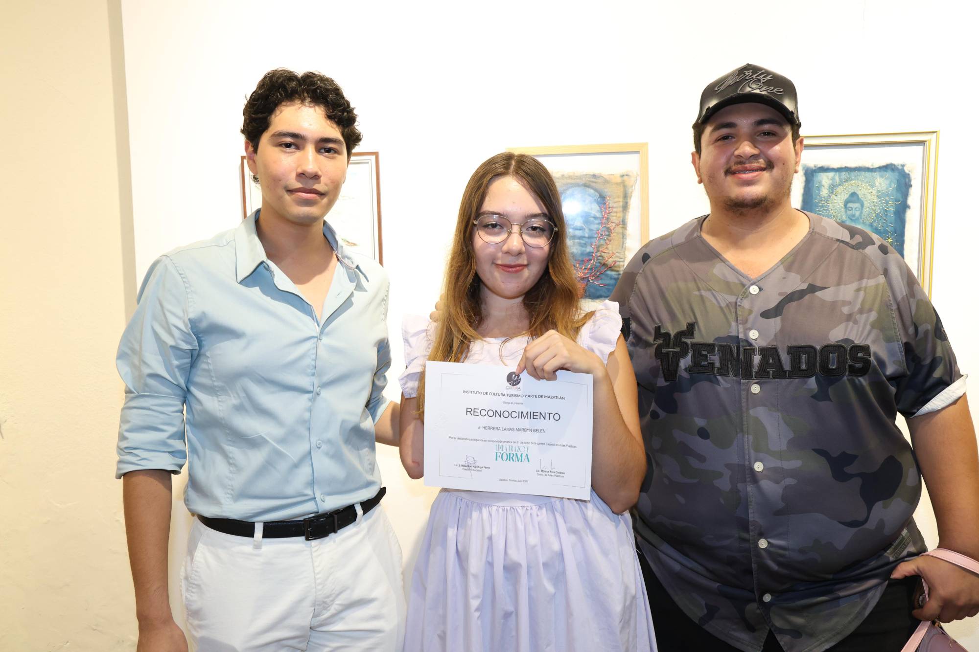 $!César Hernández, Marbyn Herrera y Octavio Chávez.