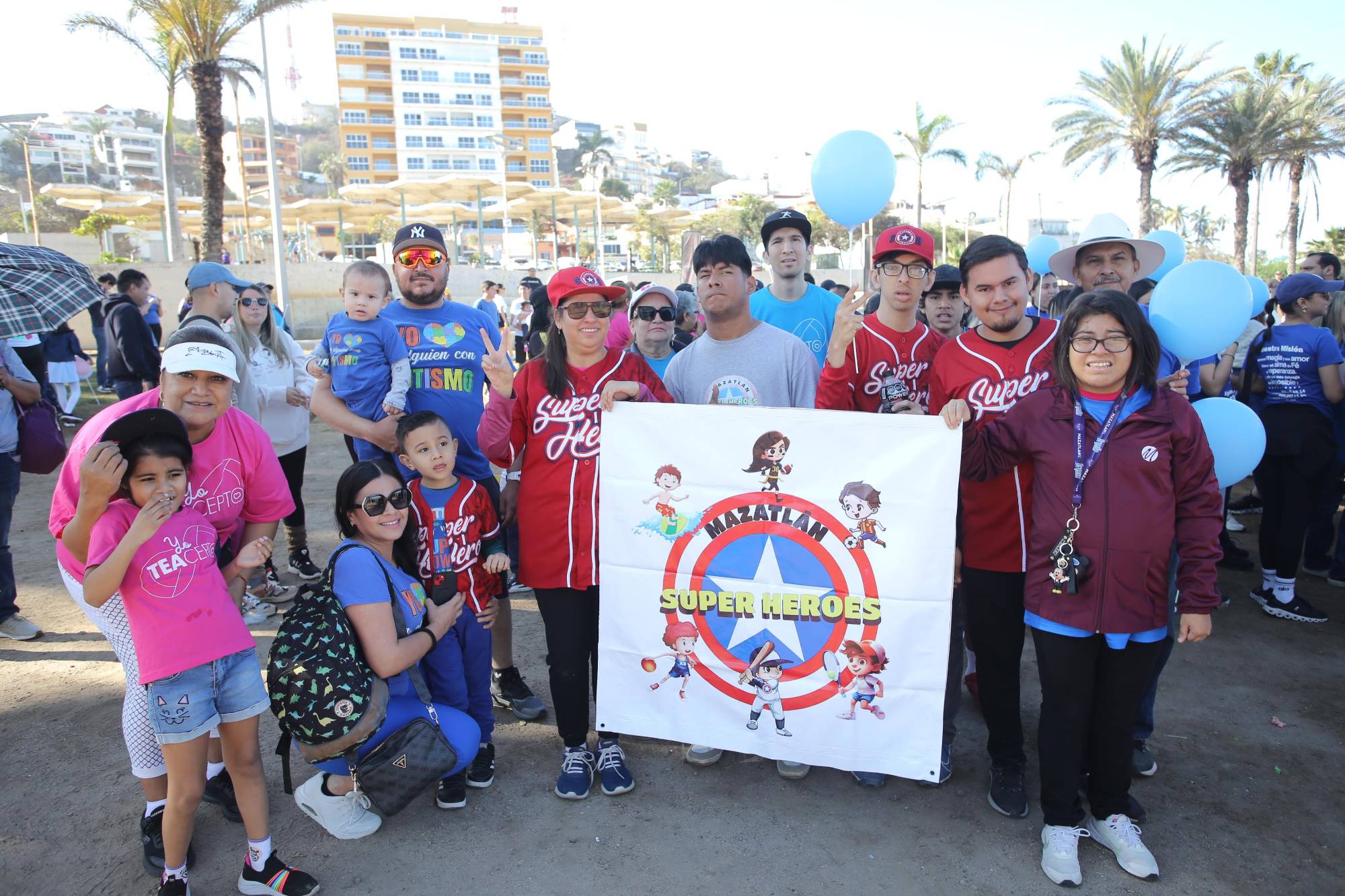 $!El equipo de beisbol Superhéroes, estuvo muy activo.
