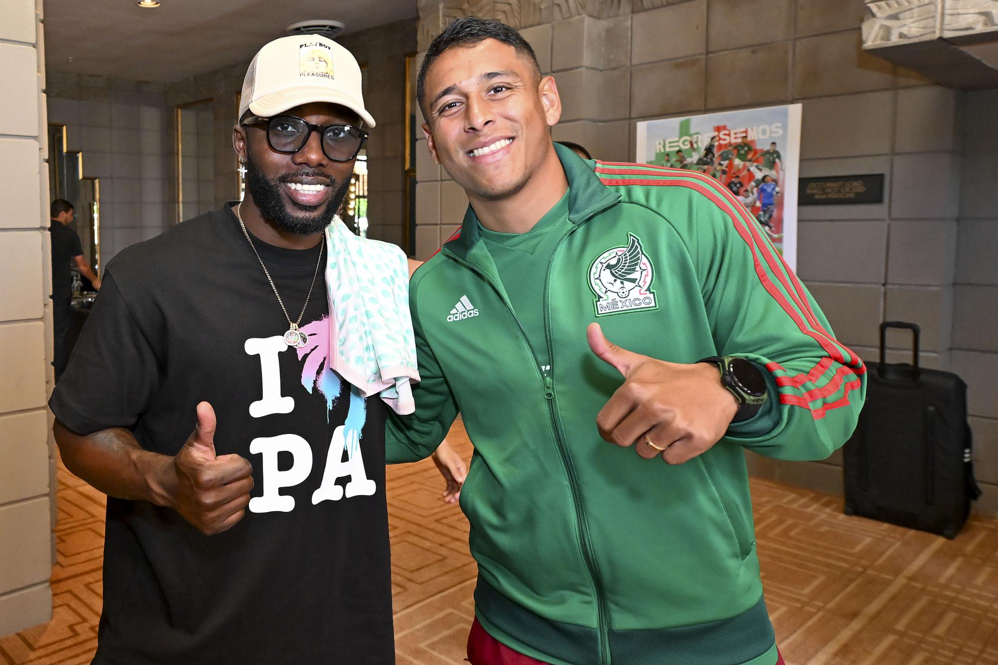 $!Randy Arozarena visita a la Selección Mexicana