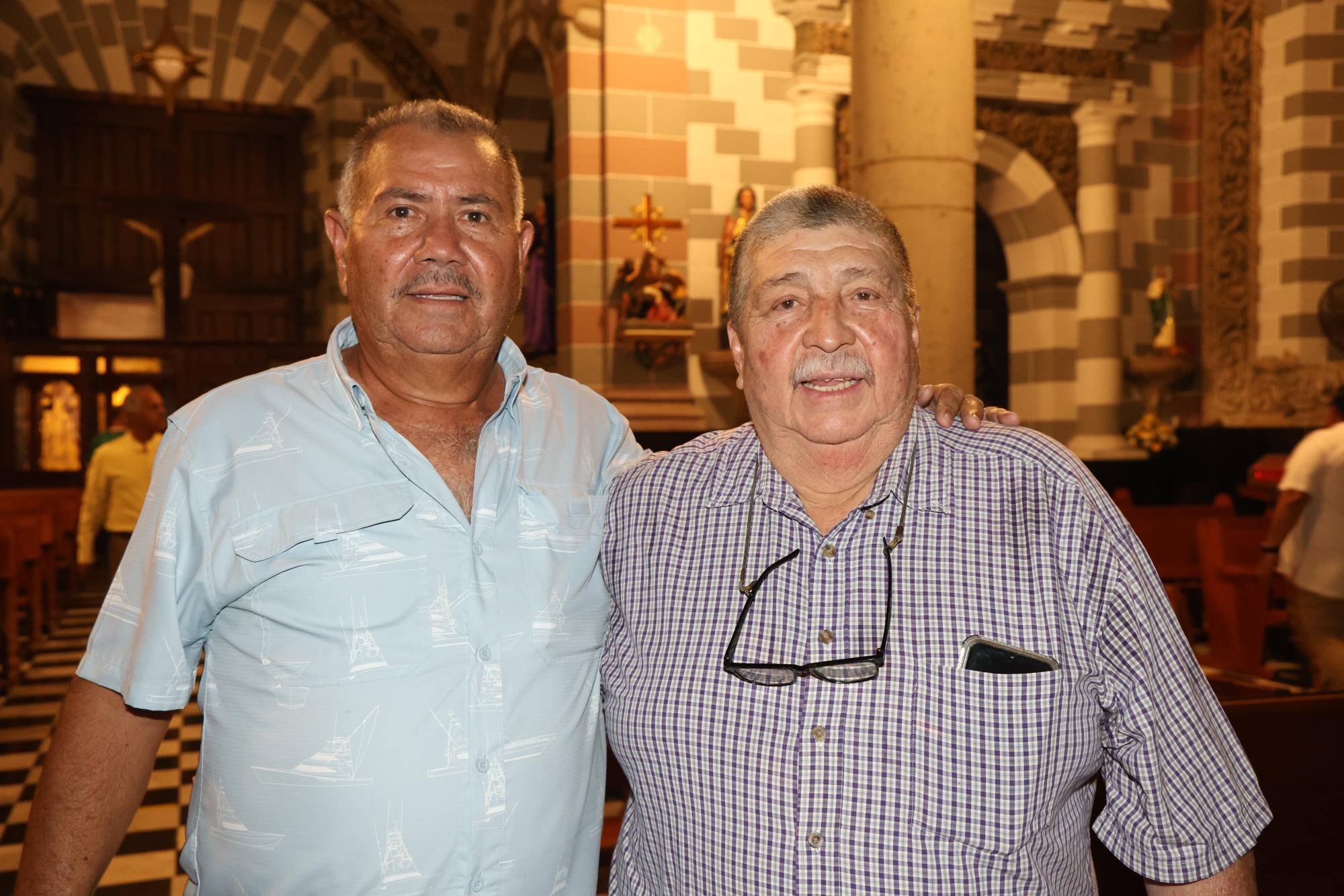 $!José María Velarde y Manuel Bernal.