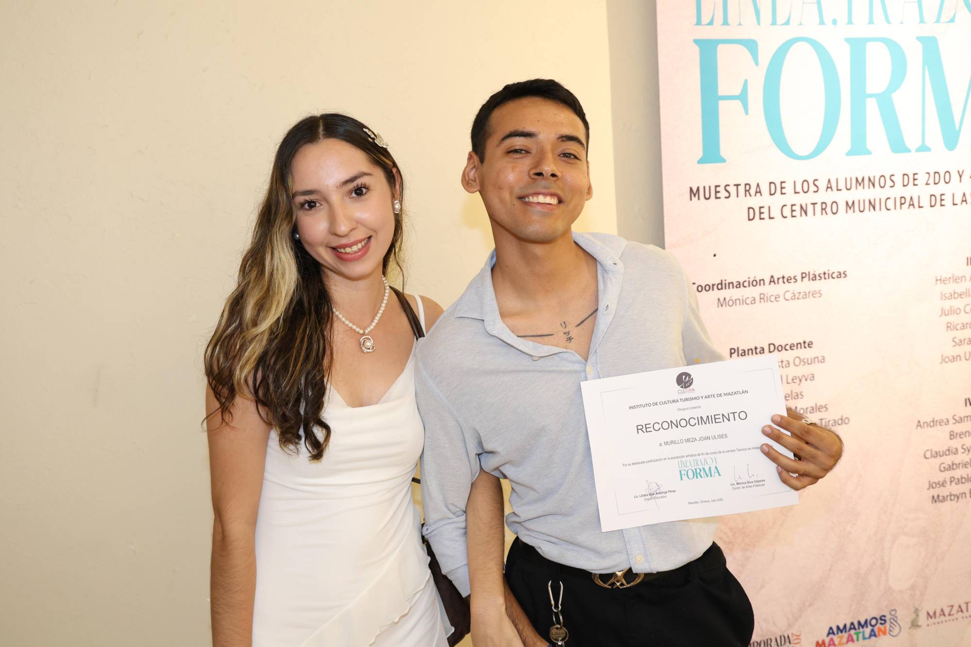 $!Jacqueline Hernández y Joan Ulises Murillo.