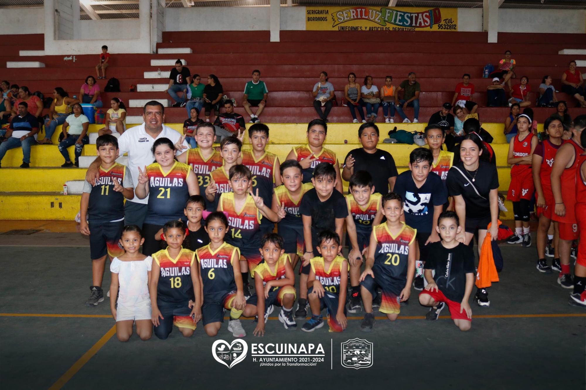 $!Inauguran el Primer Festival de Básquetbol Mixto 2022 en Escuinapa