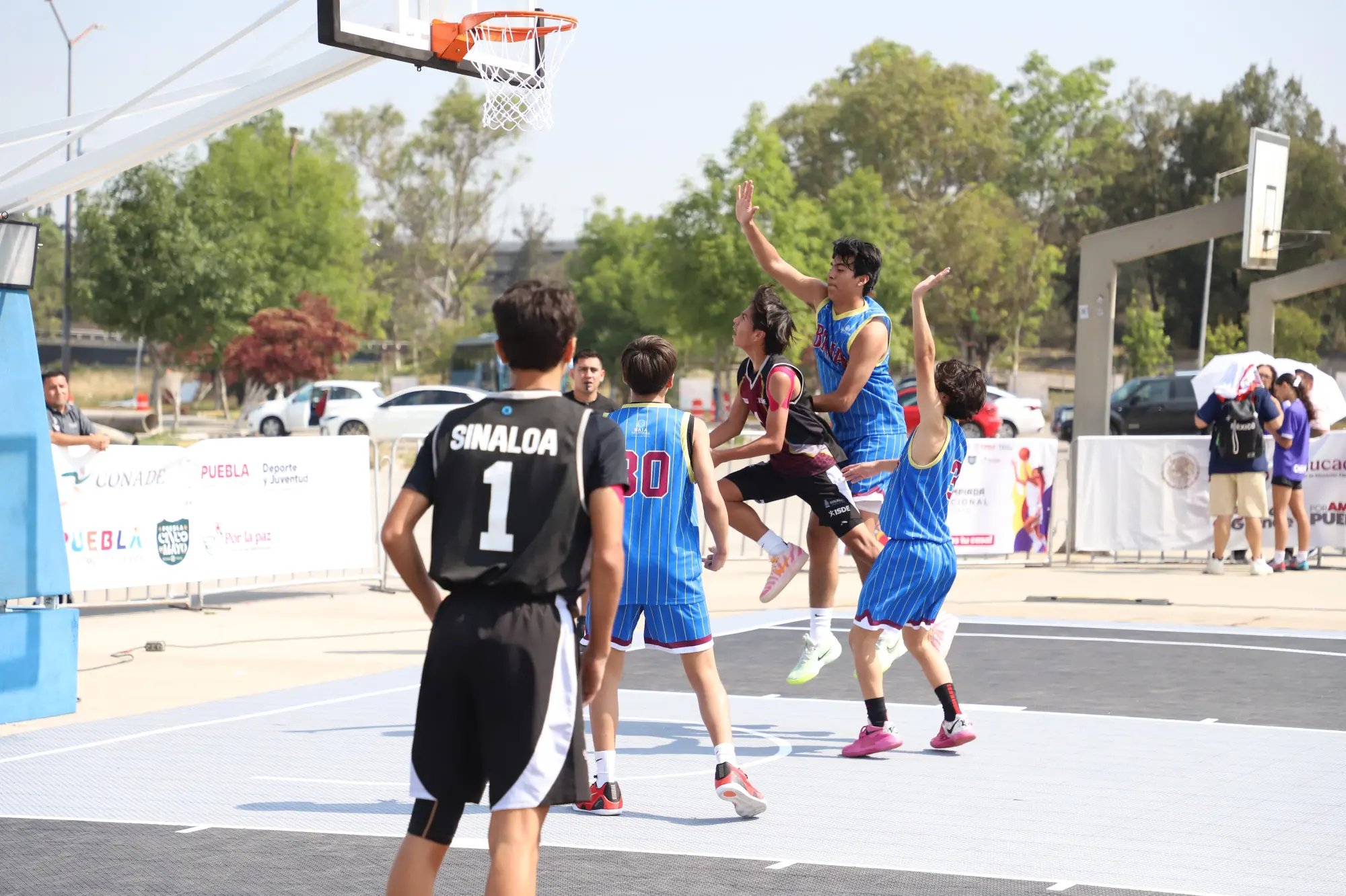 $!Sinaloa se despide con orgullo en el basquetbol 3x3 de la Olimpiada Nacional