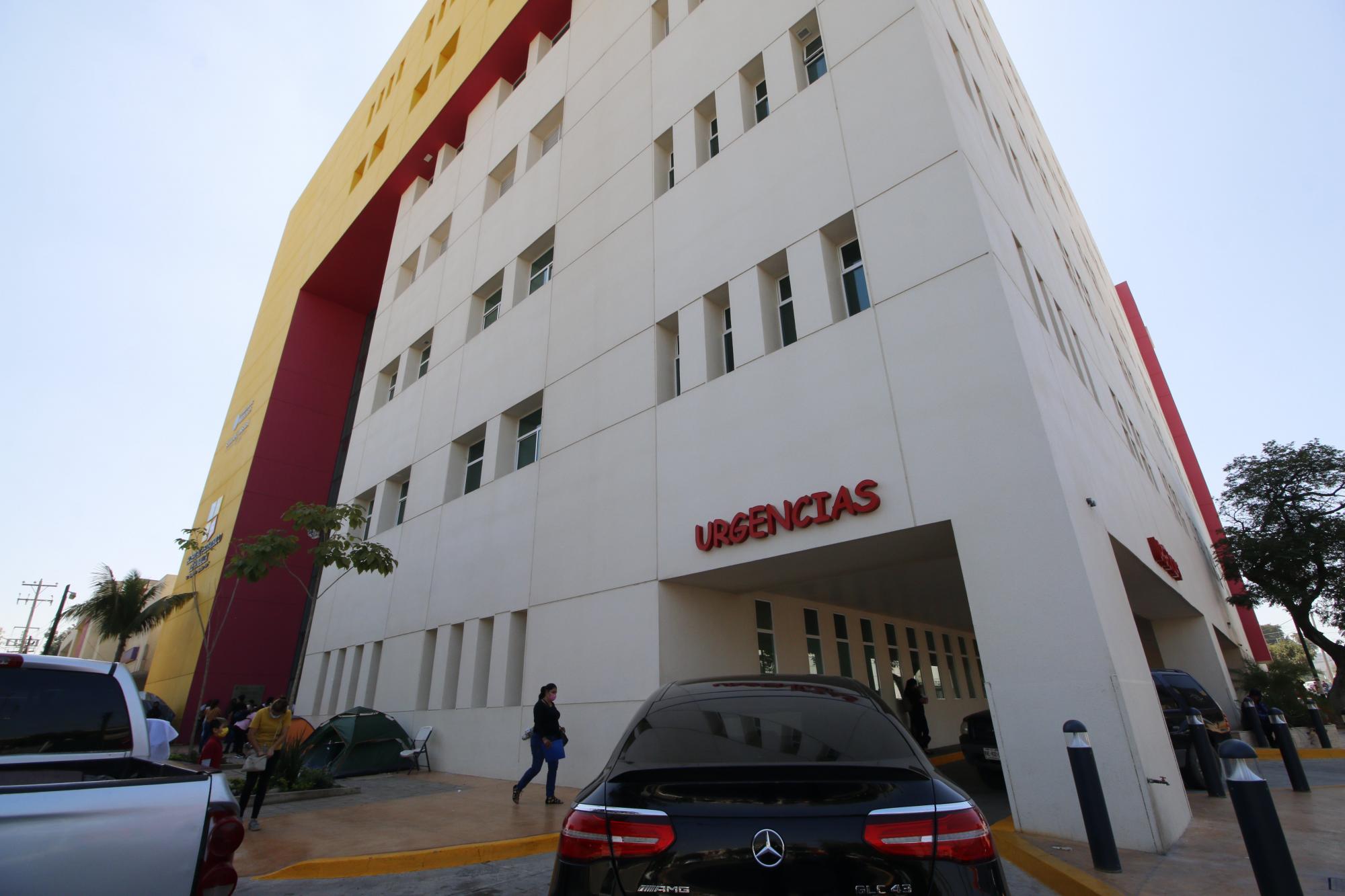$!Edificio del nuevo hospital pediátrico en Sinaloa.