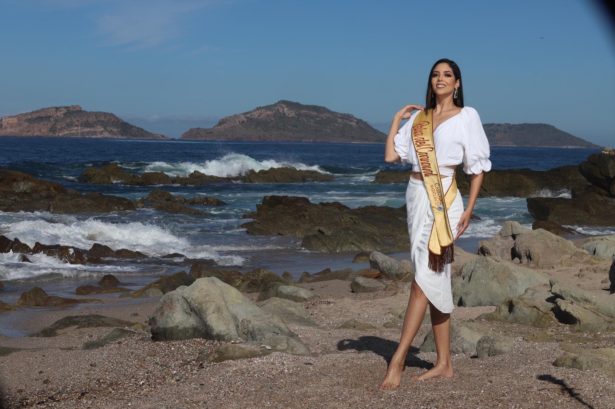 $!Carolina Pérez llega a Mazatlán para conquistar la corona del Carnaval 2022