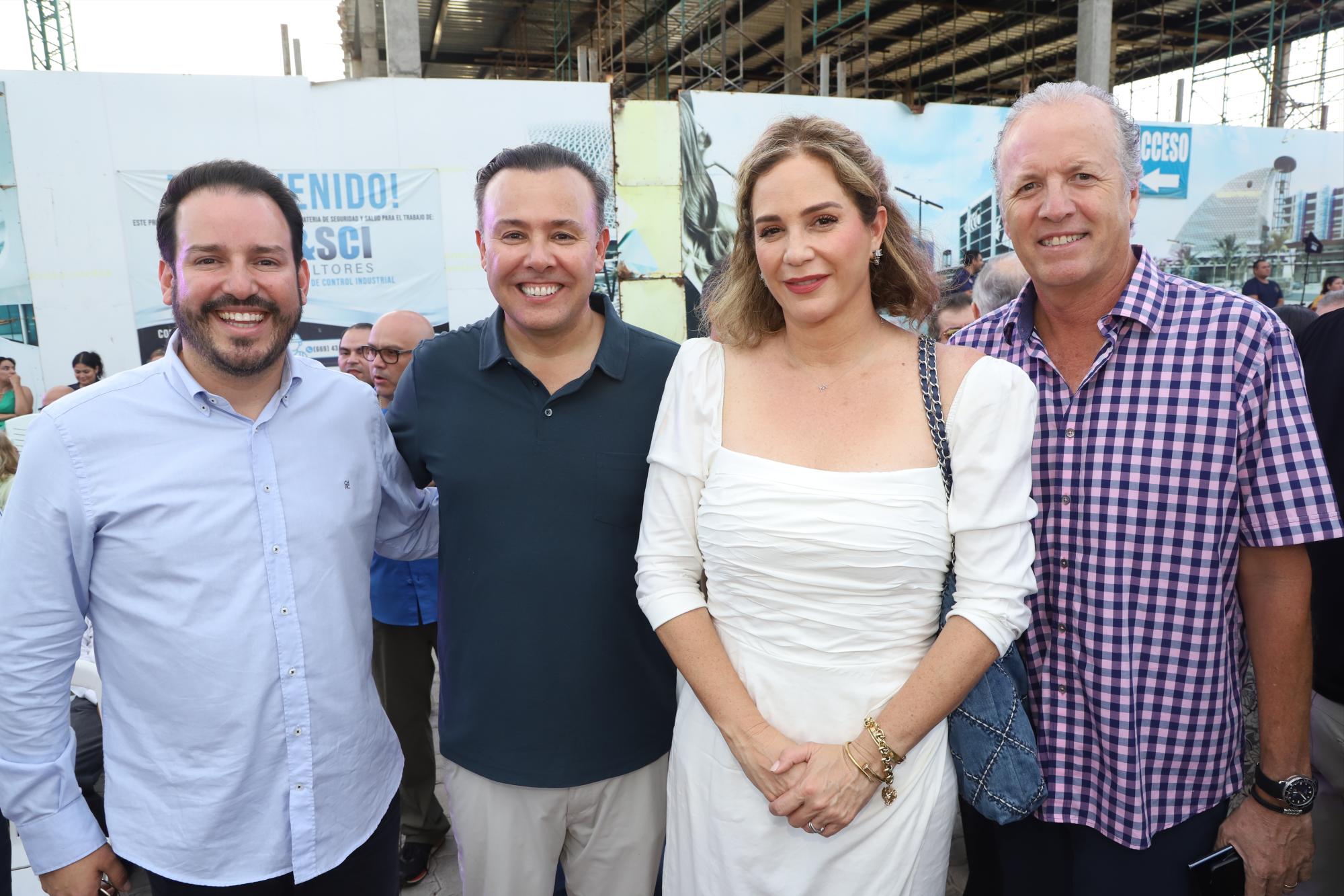$!Ricardo Velarde, Juan Carlos Ordaz, María Esther Juárez y Fernando Letamendi.