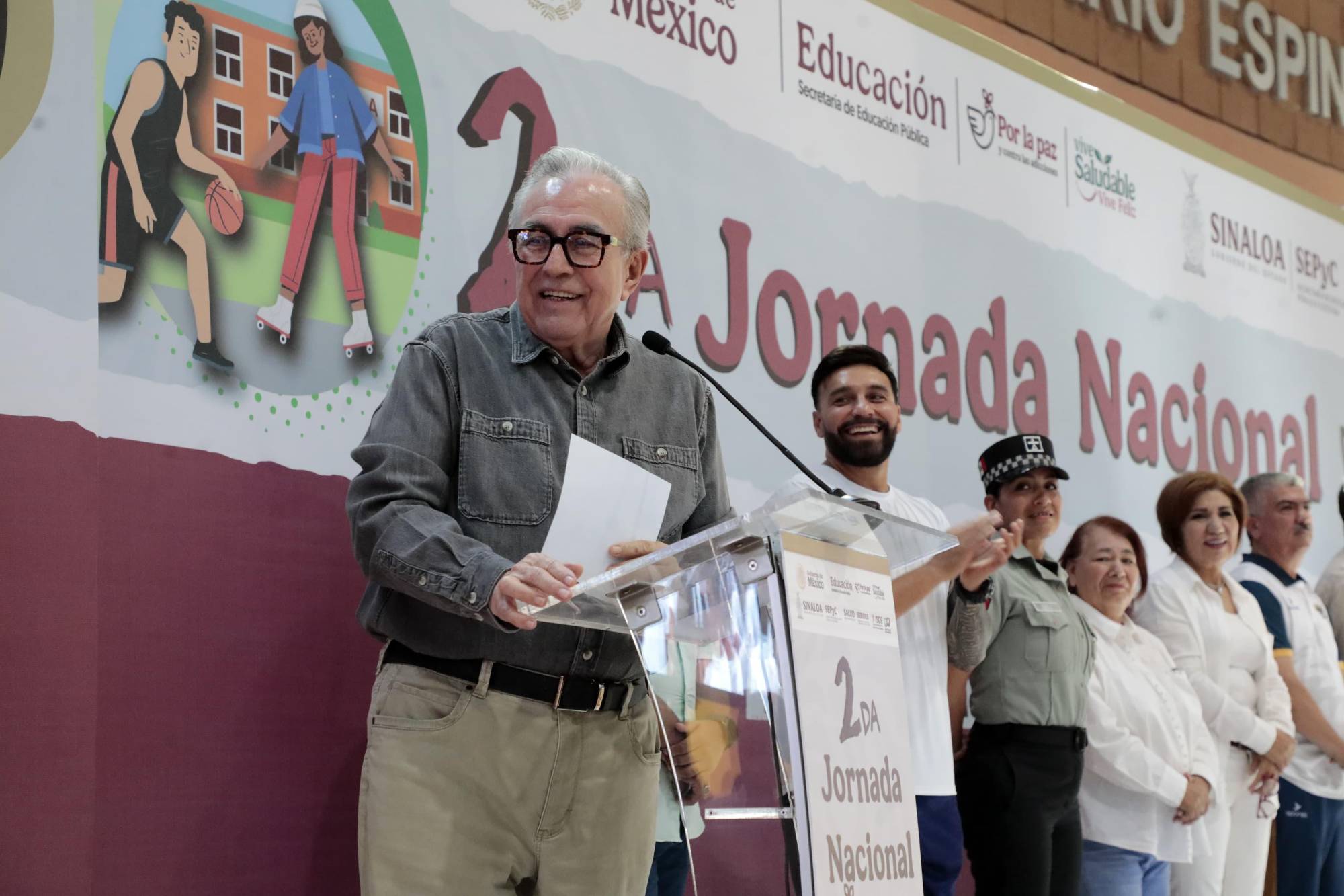 $!Arranca segunda Jornada Nacional por la Paz y contra las Adicciones en Sinaloa