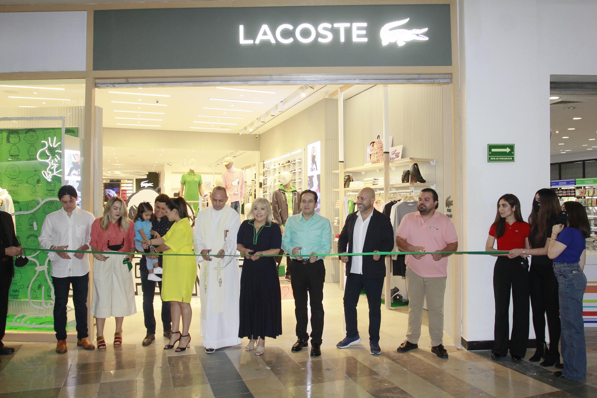 $!Reabre tienda Lacoste sus puertas en Culiacán
