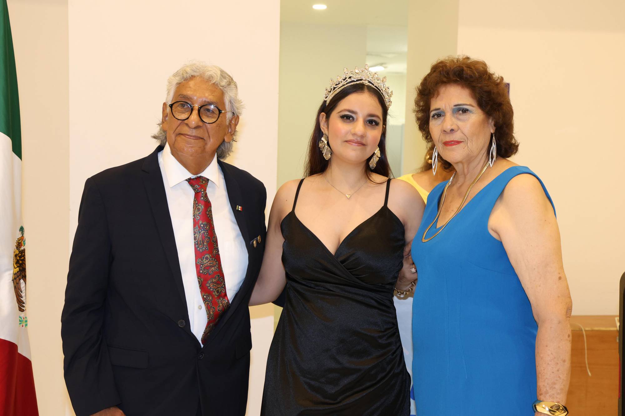 $!Julio Suárez, Silvia Eloisa Toscano Suárez y Silvia de Suárez.
