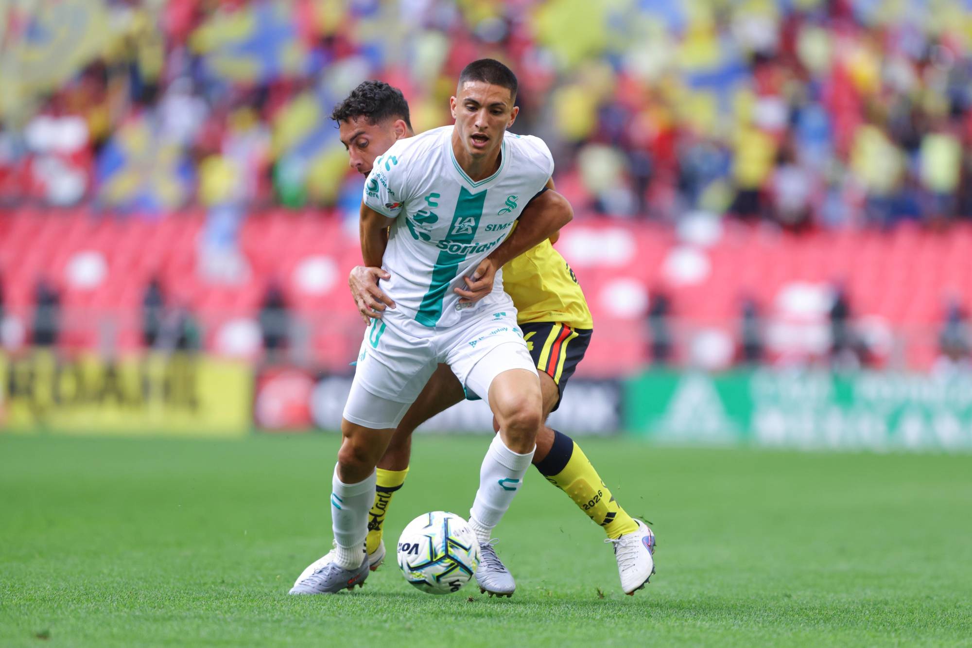 $!América logra su segundo triunfo del Apertura 2026 con goleada sobre Santos