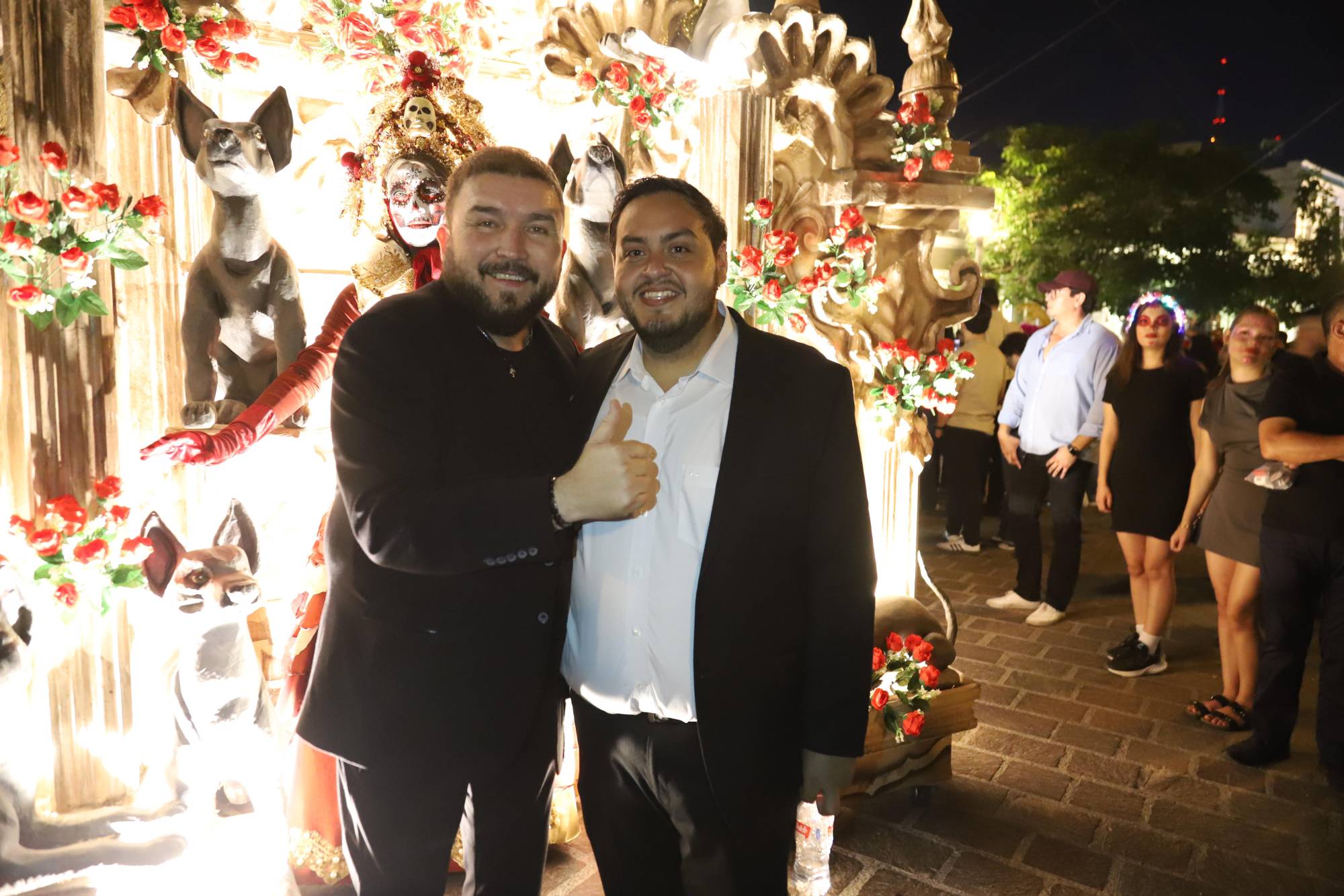 $!Poncho Lizárraga y Luis Antonio Ríos “Momo”.