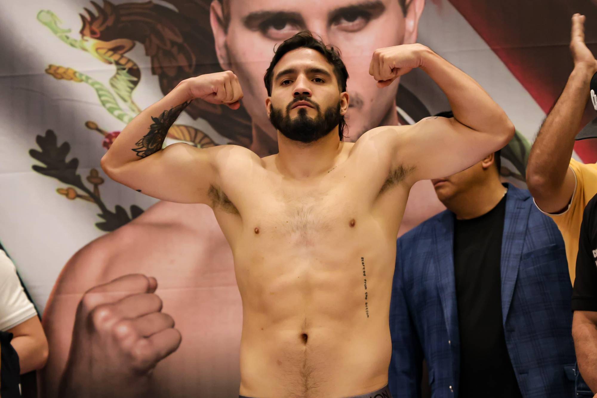 $!Marco Verde y Cristian Montero dan el peso y encienden el ring para este sábado en Culiacán