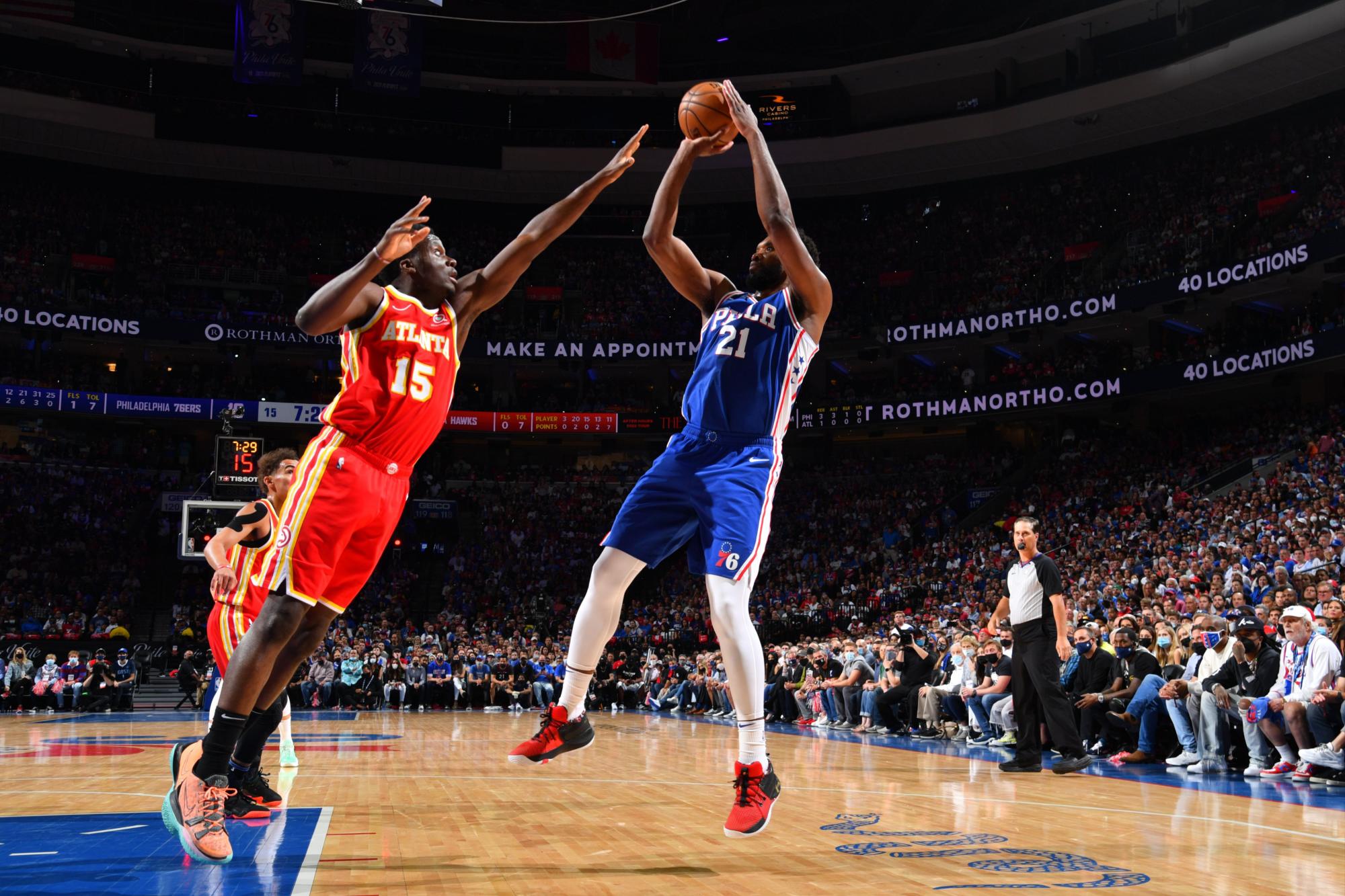 $!Atlanta Hawks logra una remontada increíble ante Philadelphia 76ers
