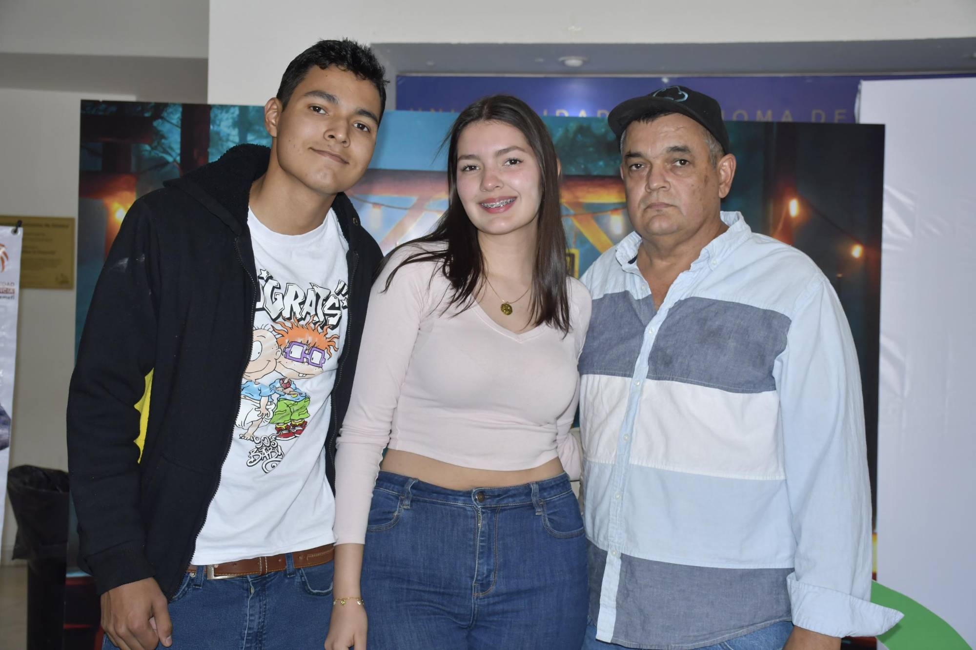 $!Jesús José Carlos Márquez, Melany Márquez y Carlos Márquez.