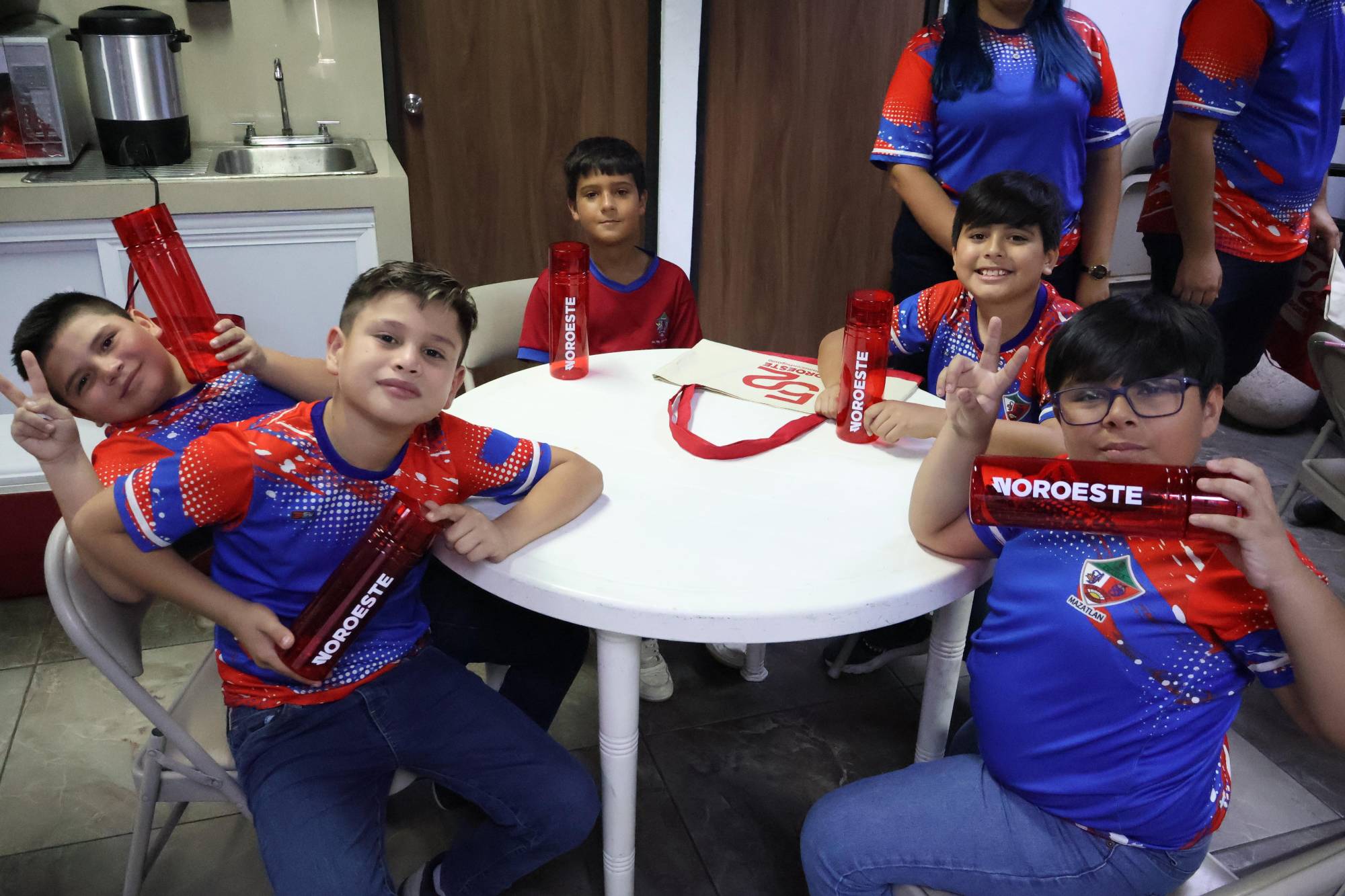 $!Francisco, Mateo, Tadeo, Lucas y Daniel.