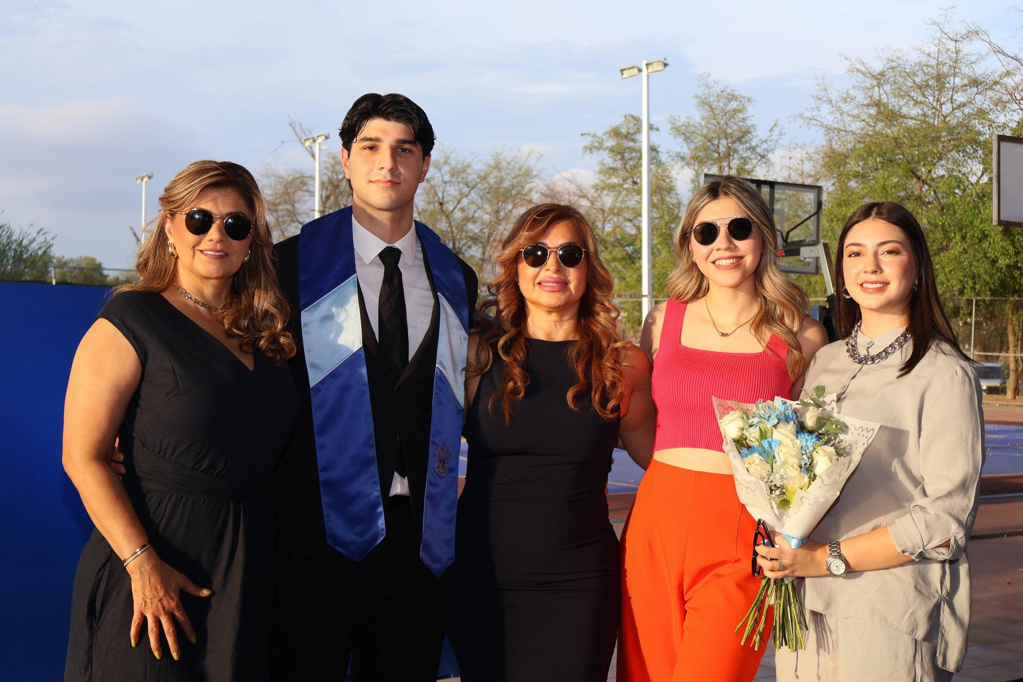 $!Liliana Montalvo, Édgar Montalvo, Ana Montalvo, Lynnette Godoy y Mariana Castellanos.