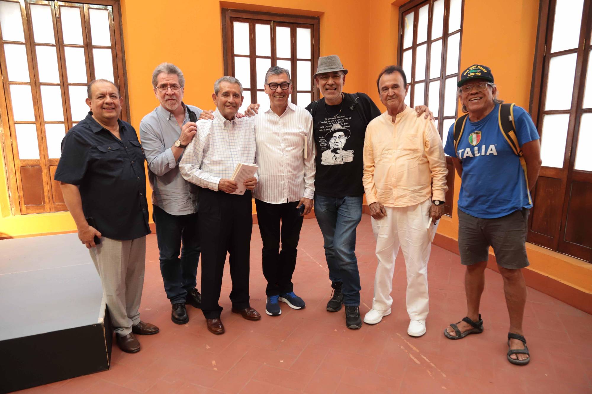 $!Alan Urbina, Rafael Pérez Gay, Pascual Cervantes, Ernesto Hernández Norzagaray, Efrén Álvarez, Faustino Osuna y Joaquín López.