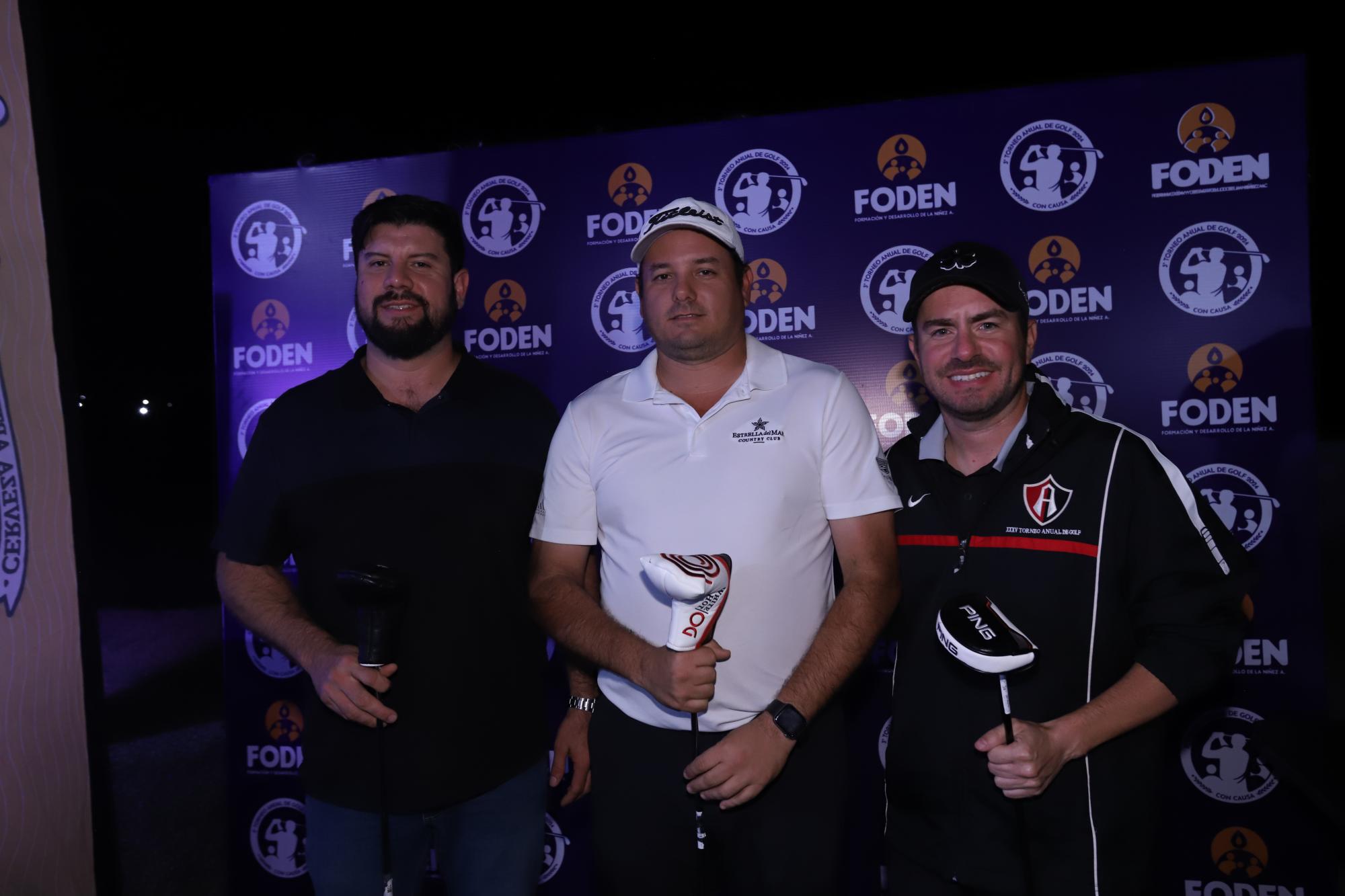 $!Rafael Lizárraga, Enrique Magaña y Fernando Carrillo.