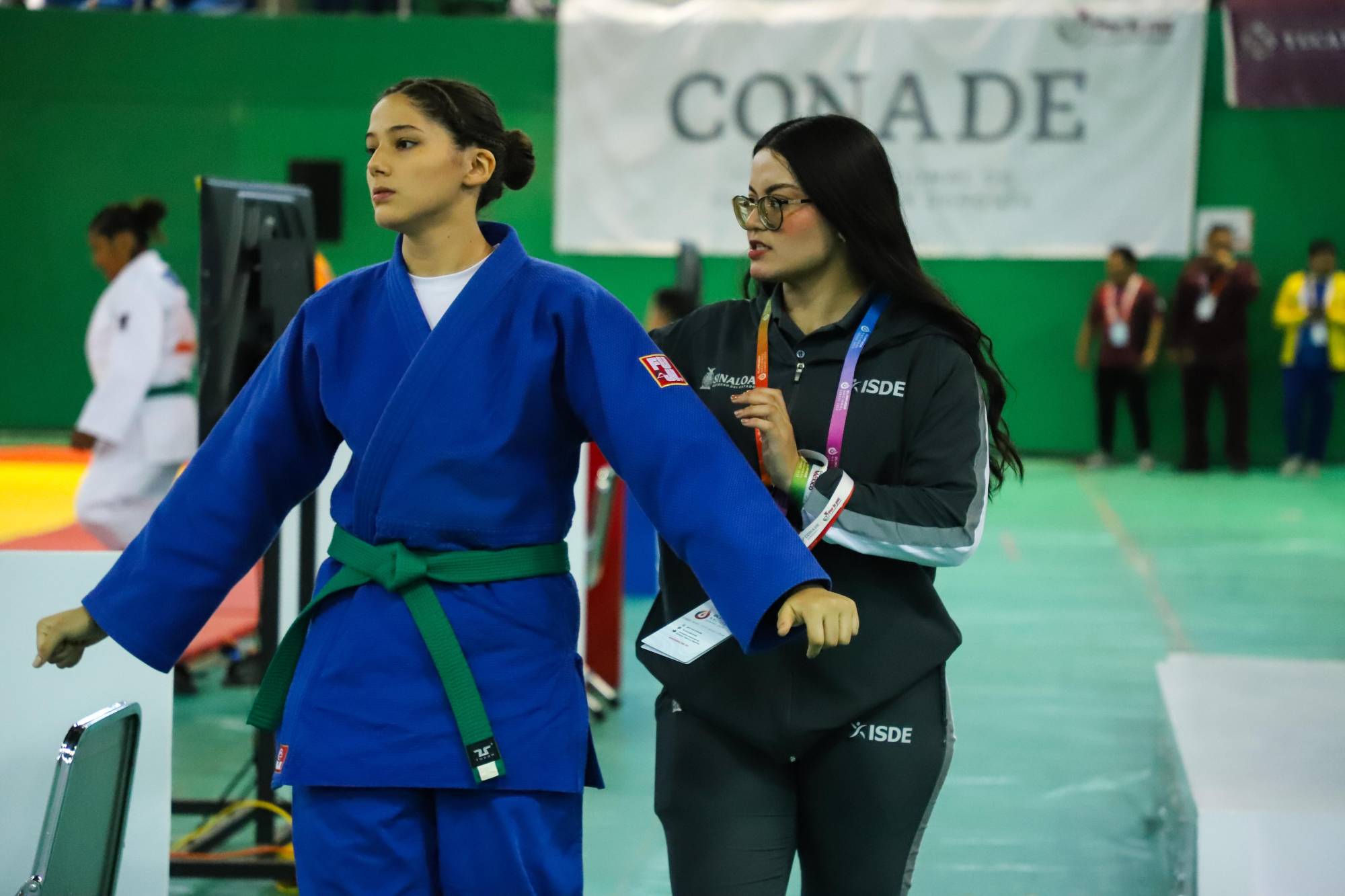 $!Gabriela López da bronce a Sinaloa en judo de Olimpiada Nacional