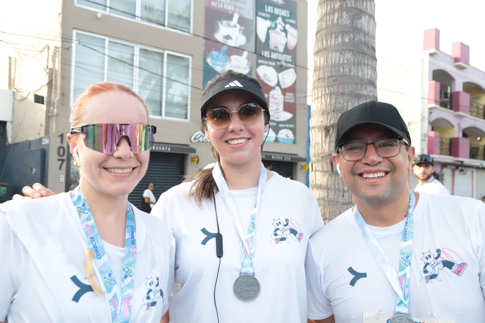 $!Érika Watson, Cheisy Hernández y Romel Montiel.