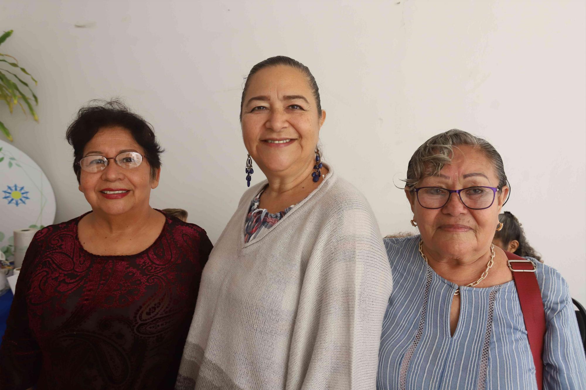 $!Rebeca Mejía, Lupita Córdova e Irma García.