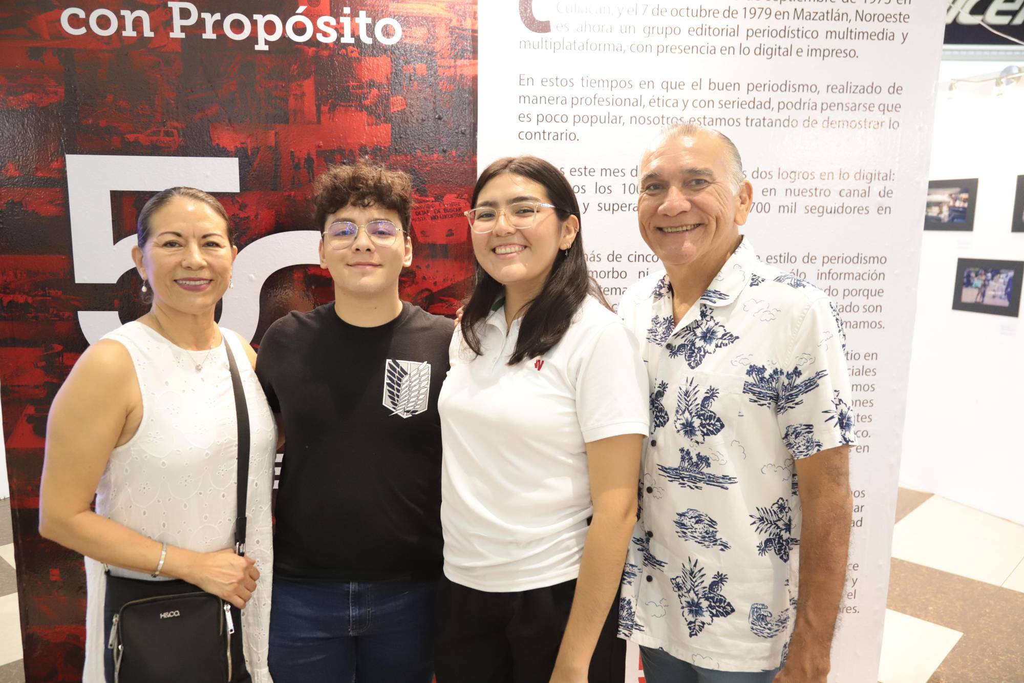 $!Elizabeth Chávez, Alejandro Aragón, Ximena Gutiérrez y Antonio Gutiérrez.