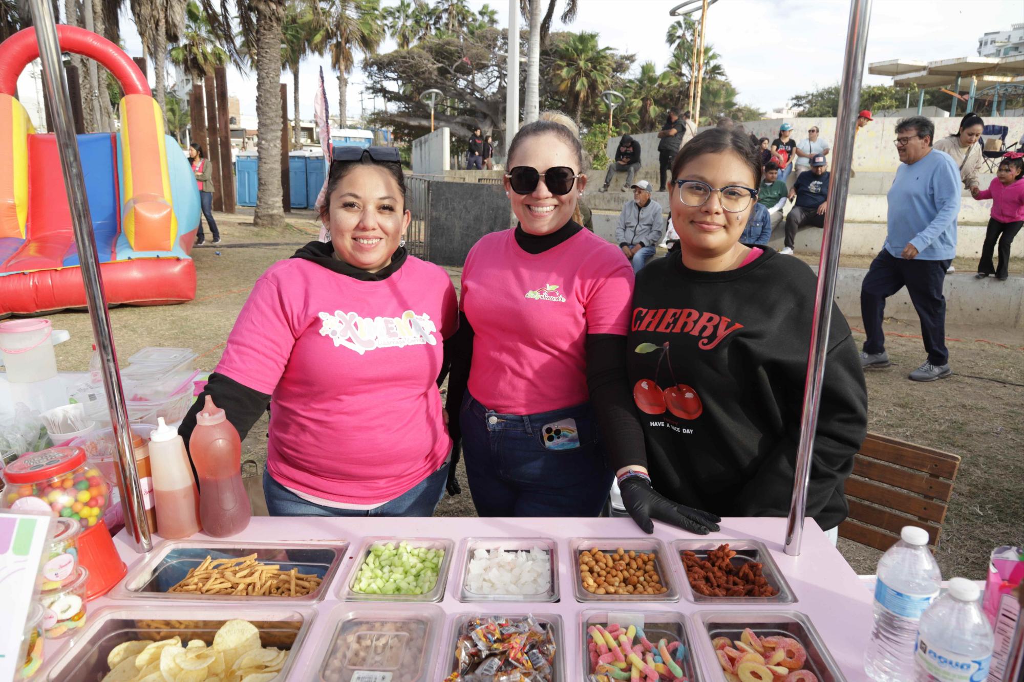$!Fernanda Rodríguez, Cindy Rodríguez y Ximena Millán.