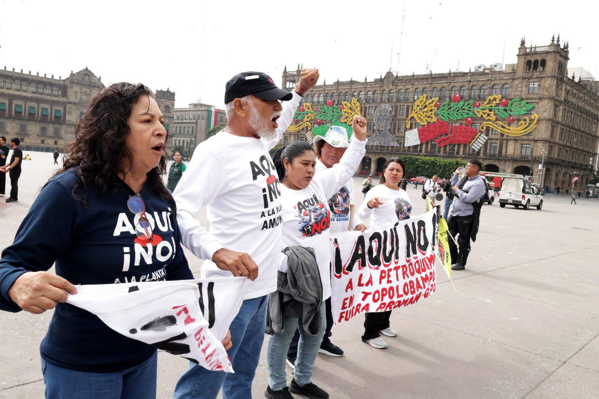 $!Sheinbaum defiende diálogo por planta en Topolobampo tras protesta en el Zócalo