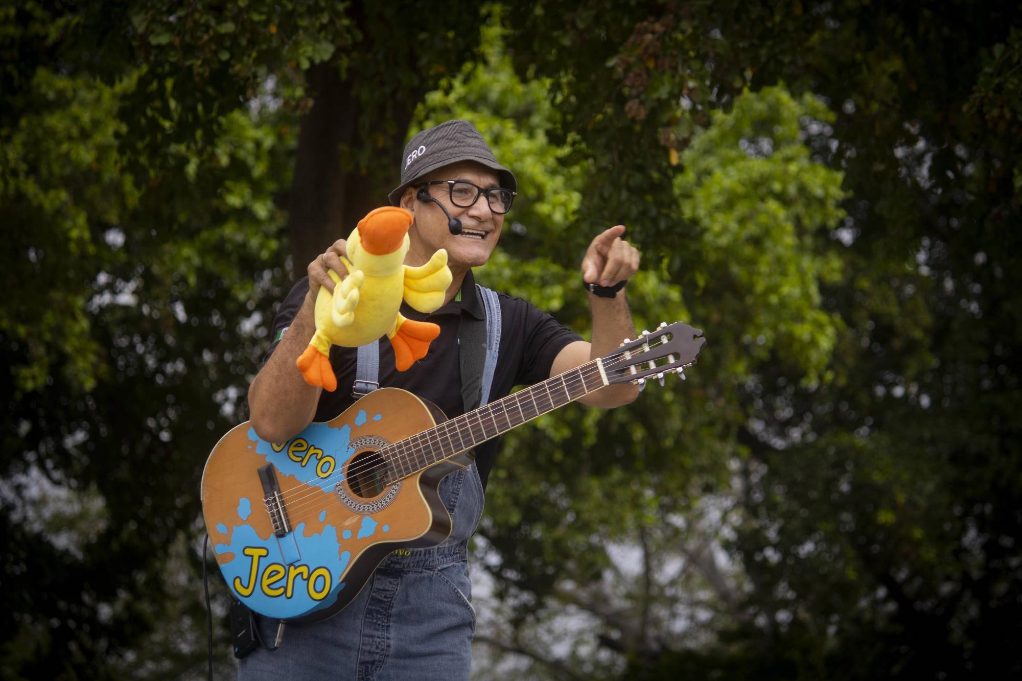 $!Cultura Culiacán ofreció el espectáculo musical interactivo “A jugar con Jero Futbolero”.