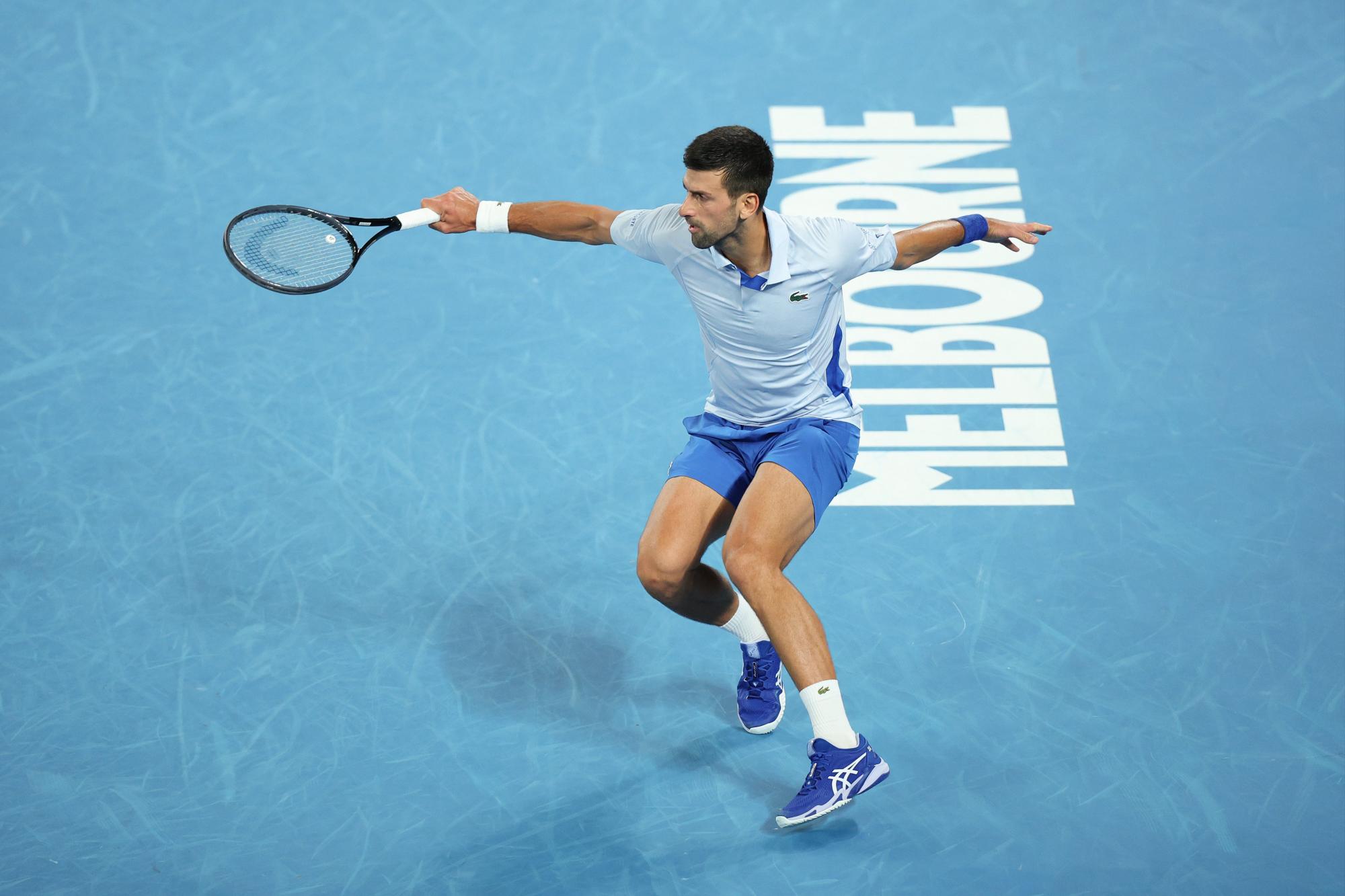 $!‘Soy un competidor feroz’: Djokovic tras avanzar a cuartos de final en Australia
