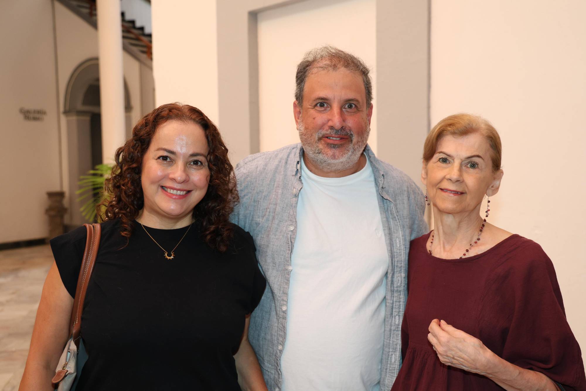 $!Gabriela Velarde, Martín Gavica y Cristina Orduña.