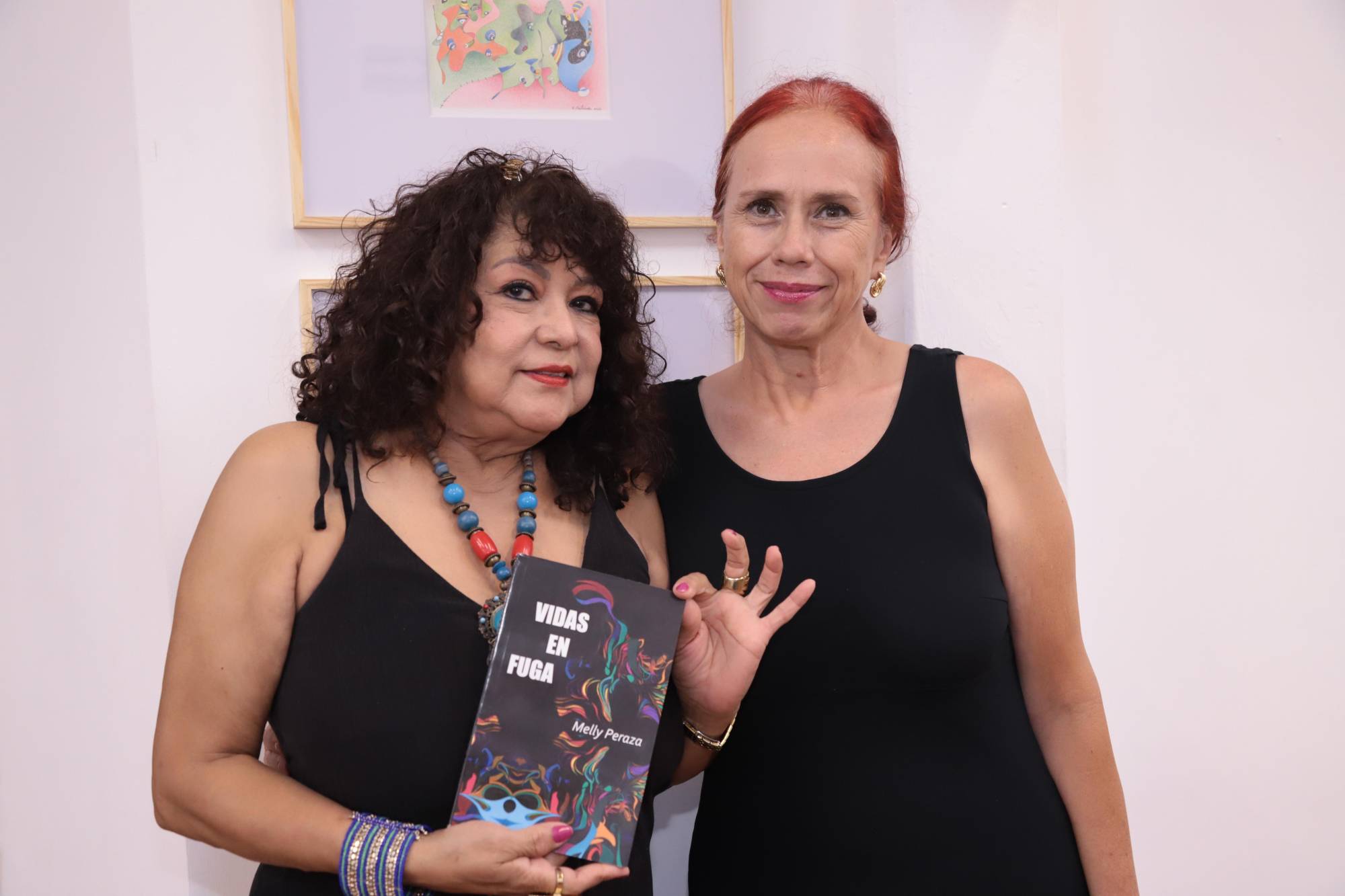 $!Teresa Cruz y Mónica Gómez.