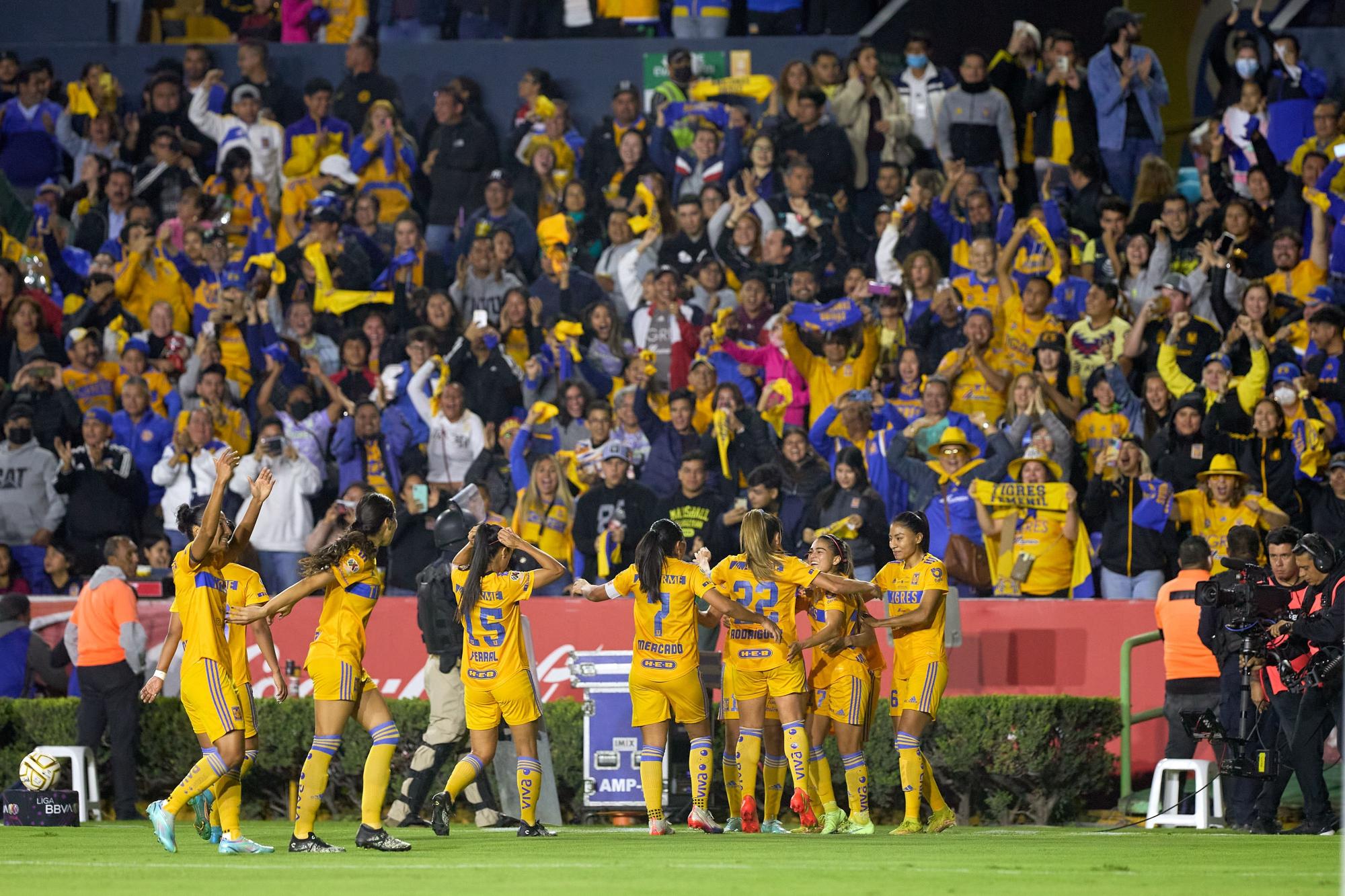 $!Tigres de la UANL conquista su quinto título al imponerse al América en la final del Apertura 2022