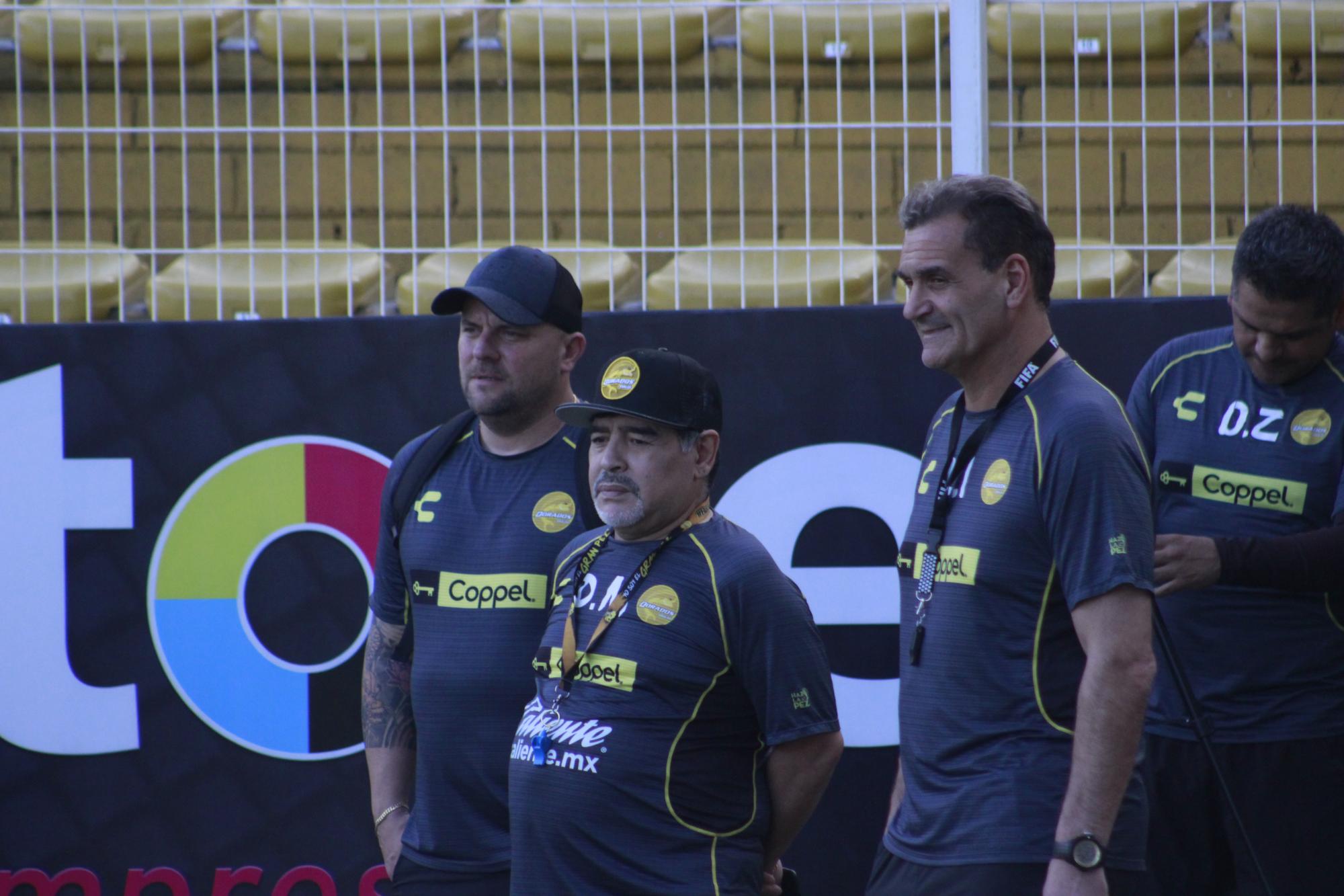 $!Dorados de Sinaloa recuerda a Diego Maradona en su cumpleaños