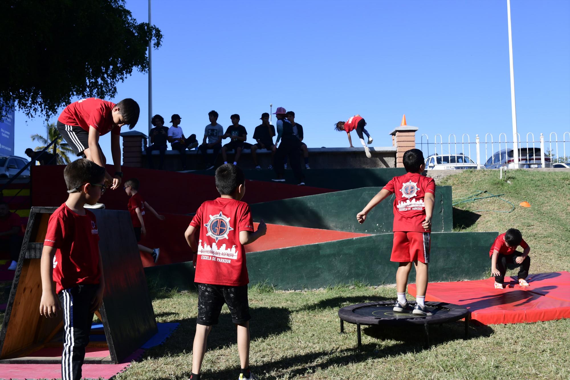 $!Lucen habilidades en Torneo de Parkour We Love Jump-Imdec 2023