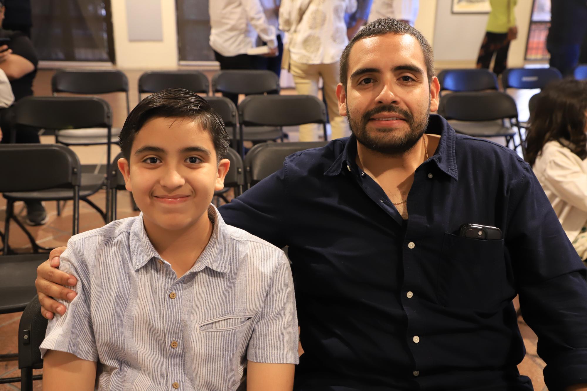 $!José María y Federico Parra.