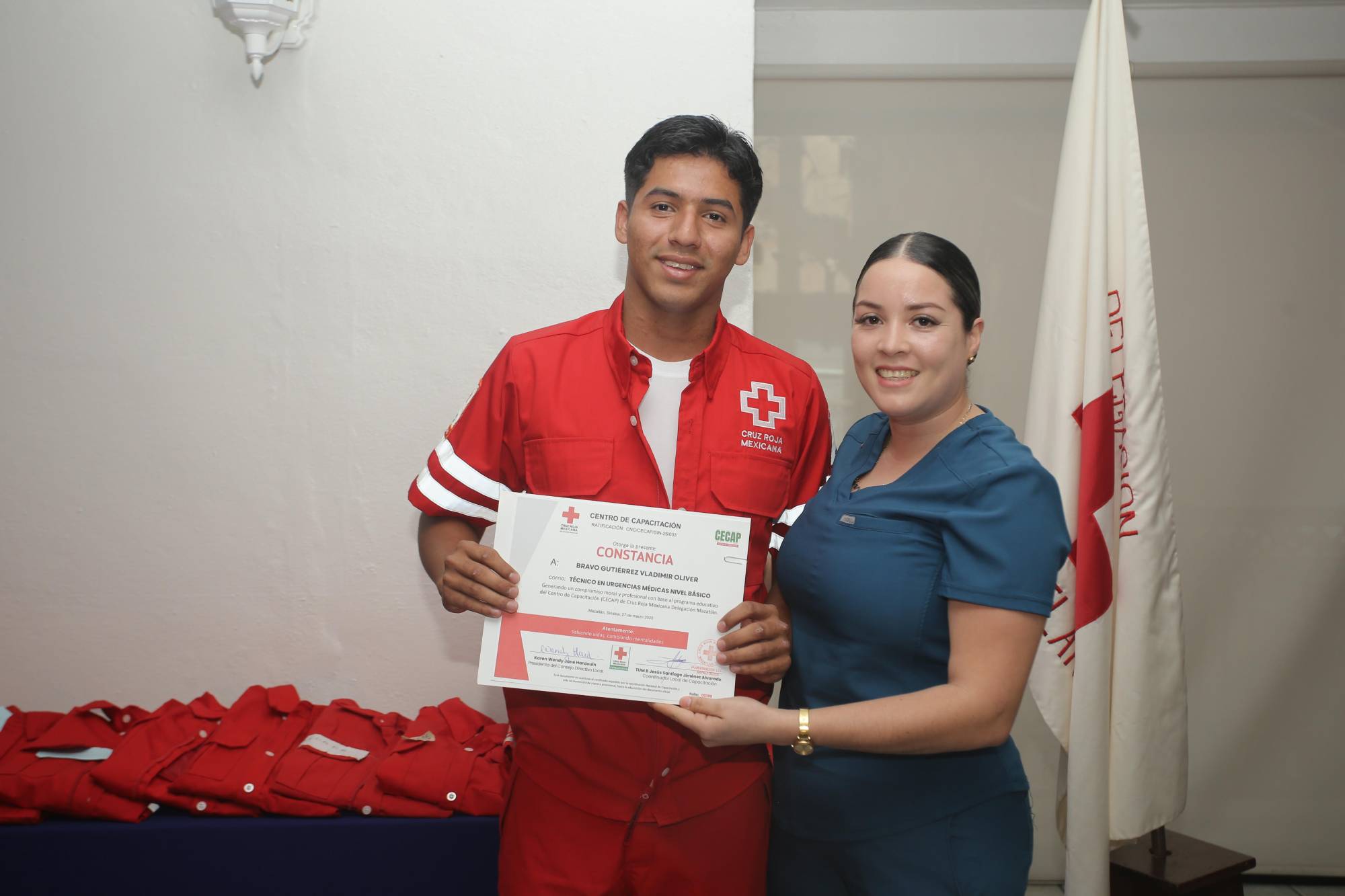 $!Vladimir Bravo y Vinia Vázquez Rodríguez.