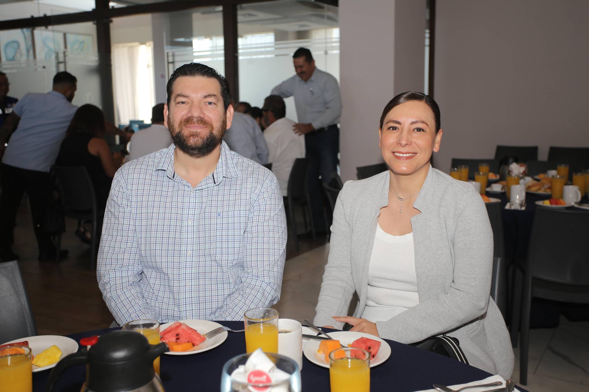 $!Ignacio Díaz y Diana Jiménez.